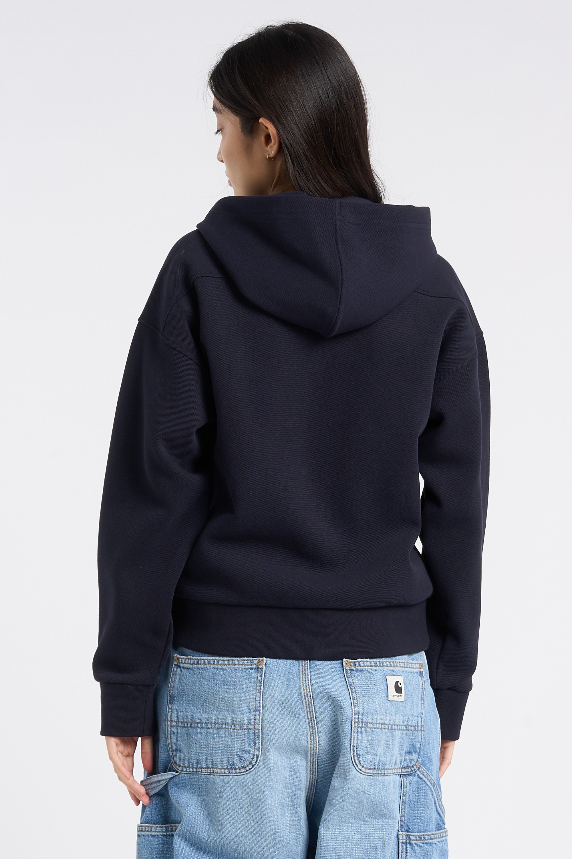 Hoodie zippé LACOSTE Bleu