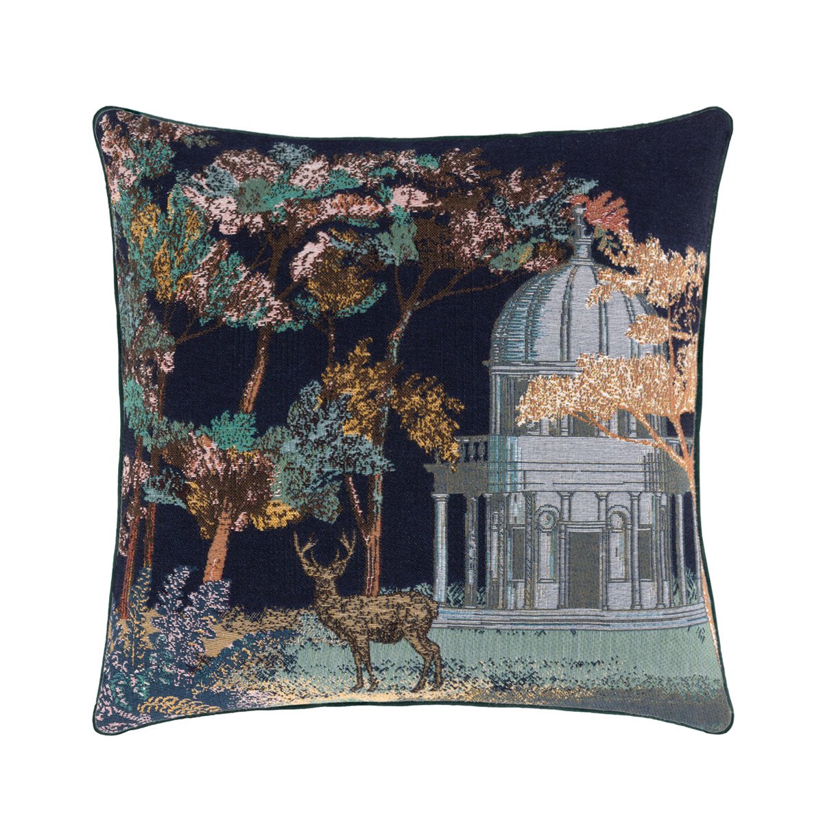 Housse de coussin en coton, meaulnes YVES DELORME Bleu