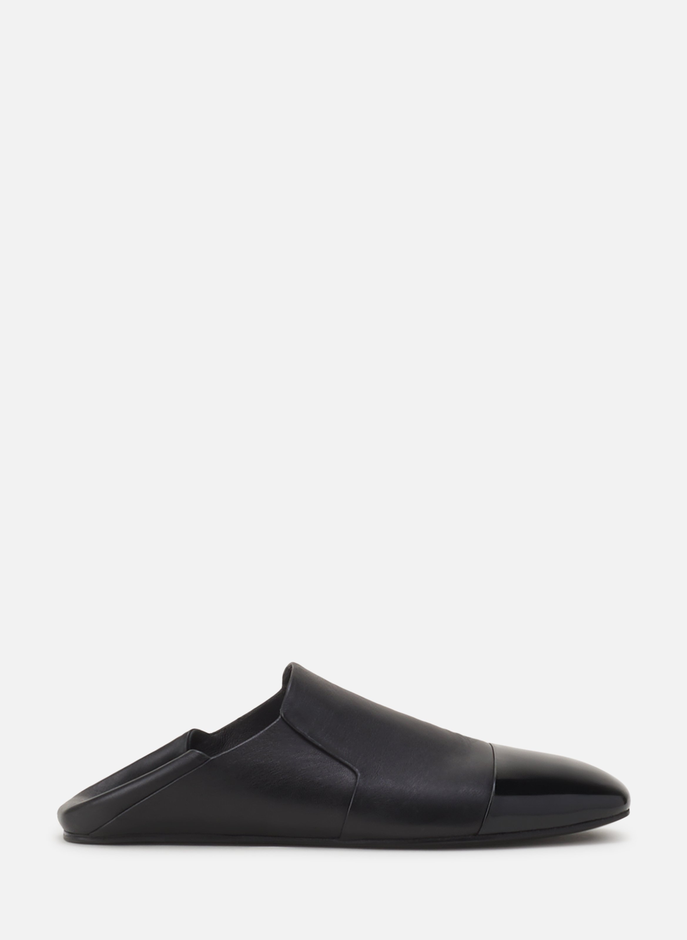 Mocassins souple en cuir LANVIN Noir