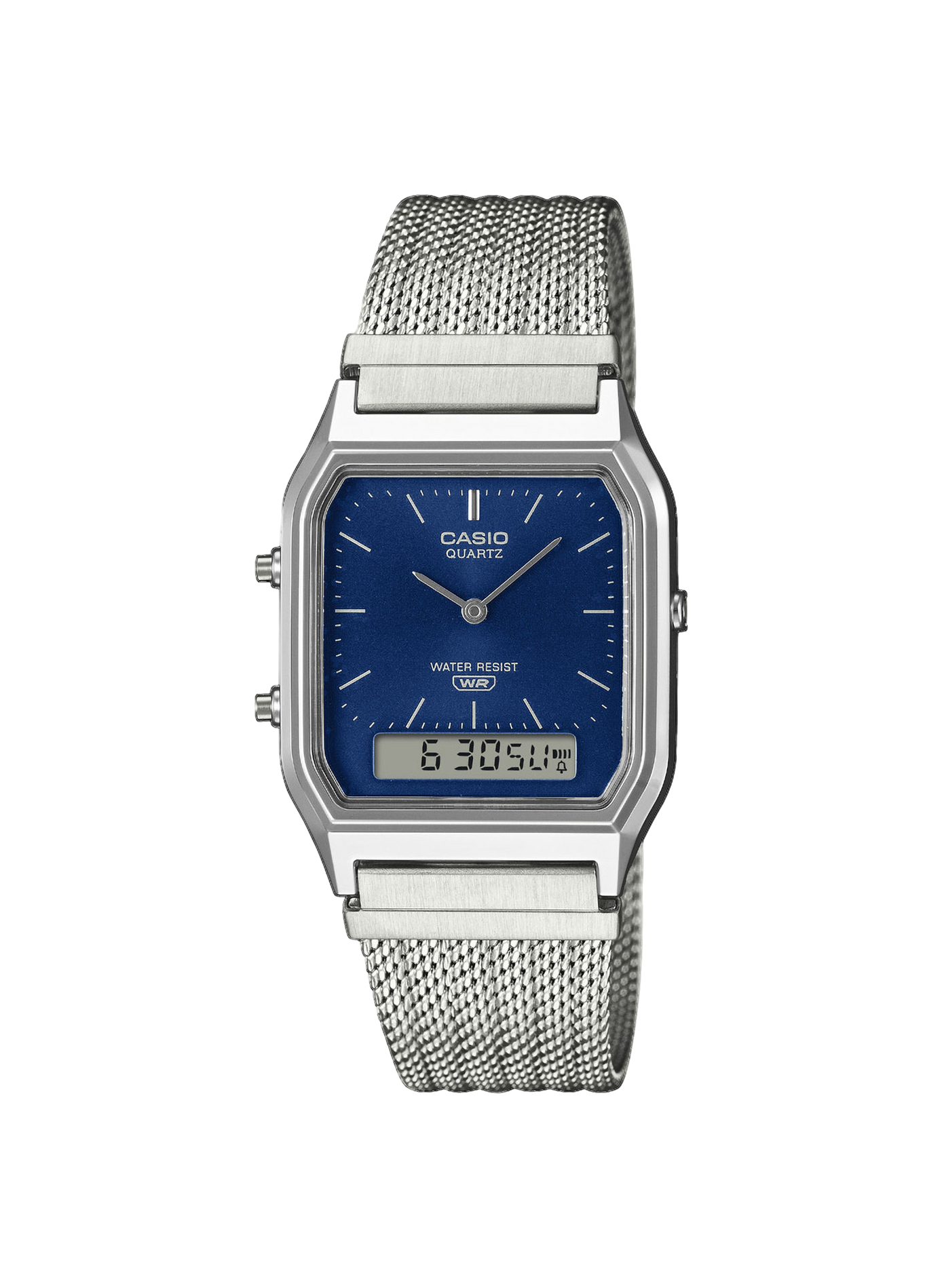Casio Vintage stainless steel quartz watch CASIO Blue