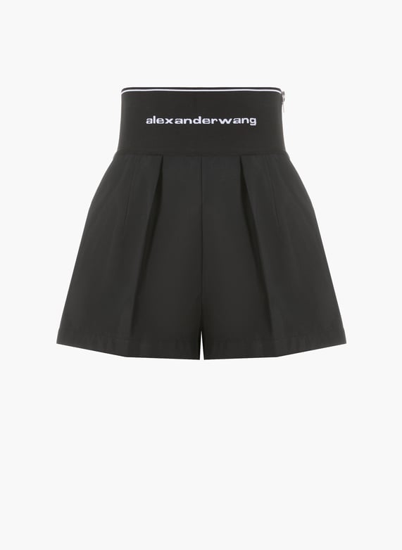 Safari cotton-Blend shorts Black Alexander wang - Women Safari cotton-Blend shorts Black Alexander wang - Women