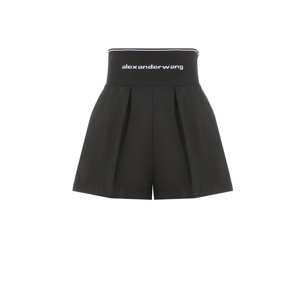 Short Safari en coton mélangé