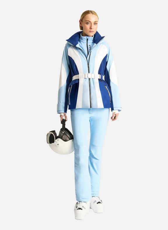 Veste lexa col capuche coupe ajustée Blanc by FUSALP FUSALP Veste lexa col capuche coupe ajustée Blanc