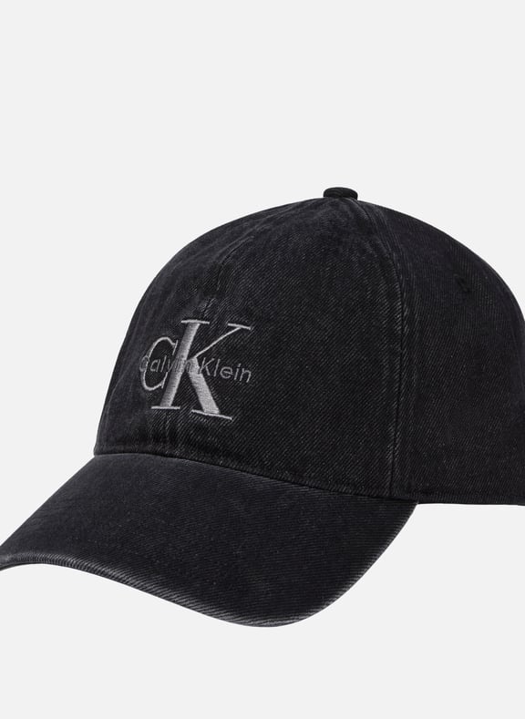 Casquette denim Noir by CALVIN KLEIN CALVIN KLEIN Casquette denim Noir