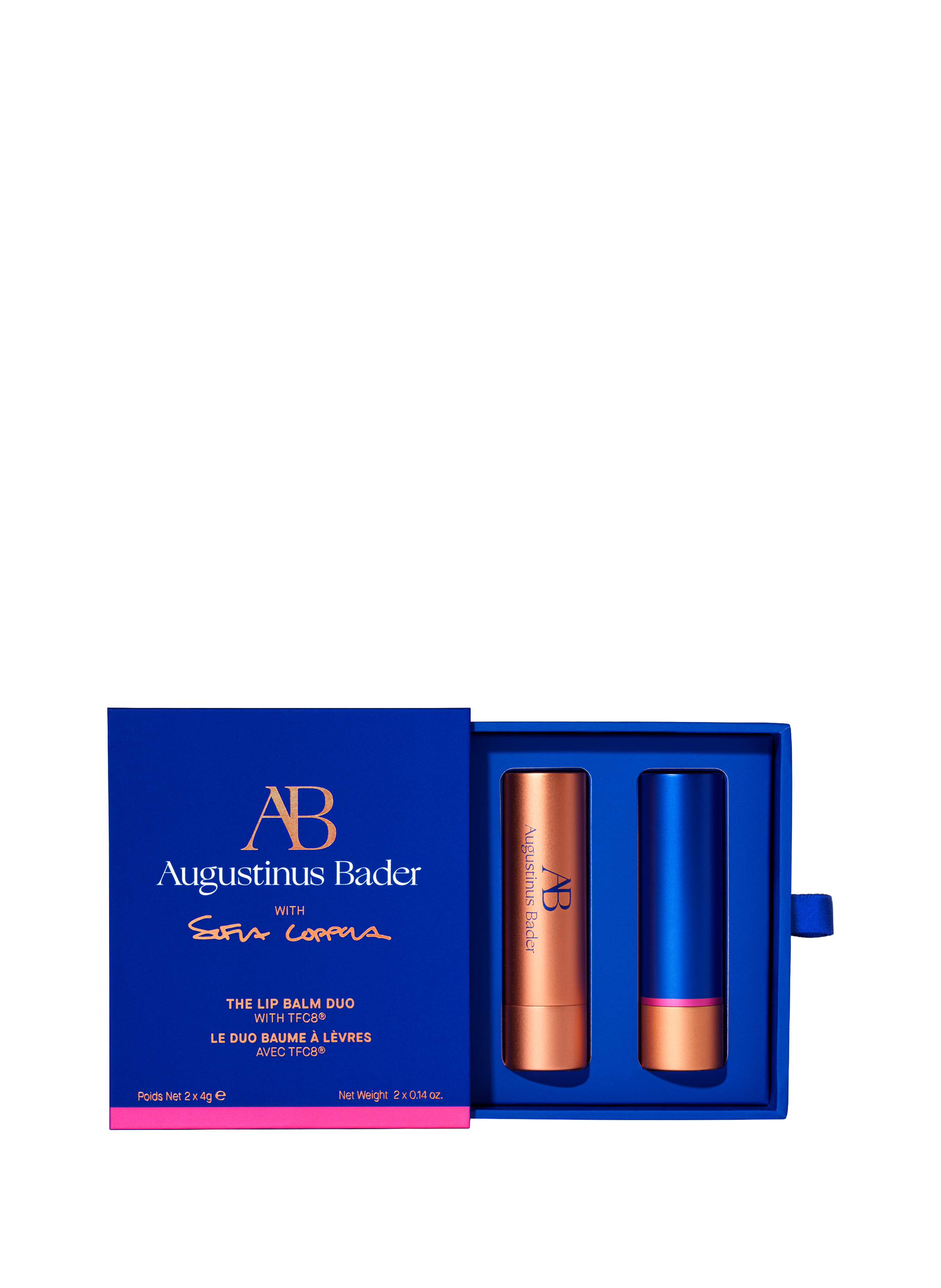 The Lip Balm Duo AUGUSTINUS BADER No color