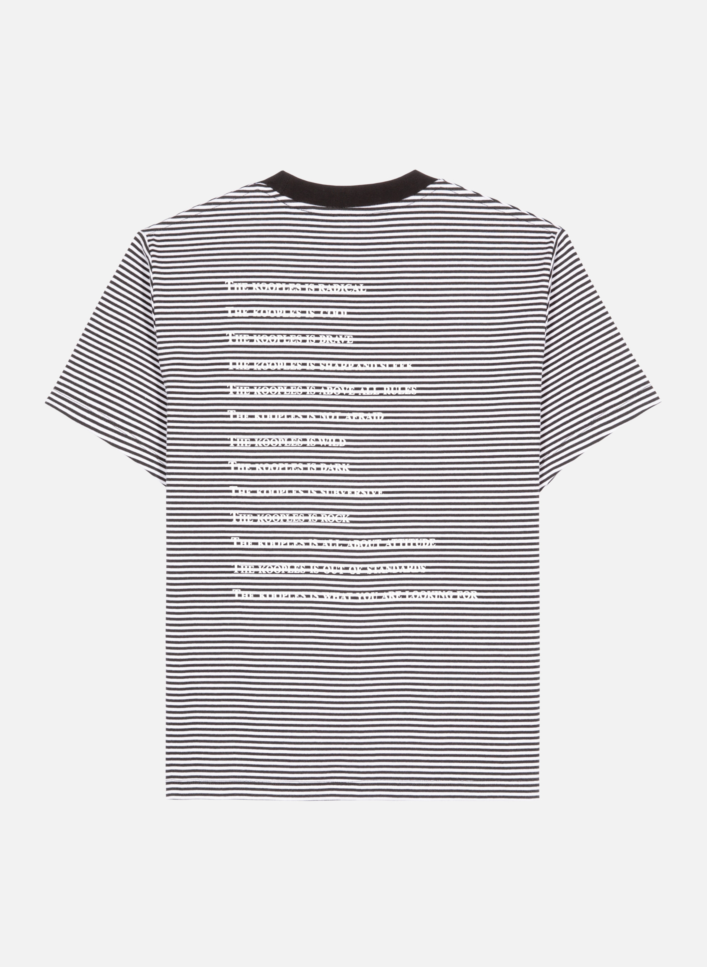 T-shirt what is à rayures THE KOOPLES Beige