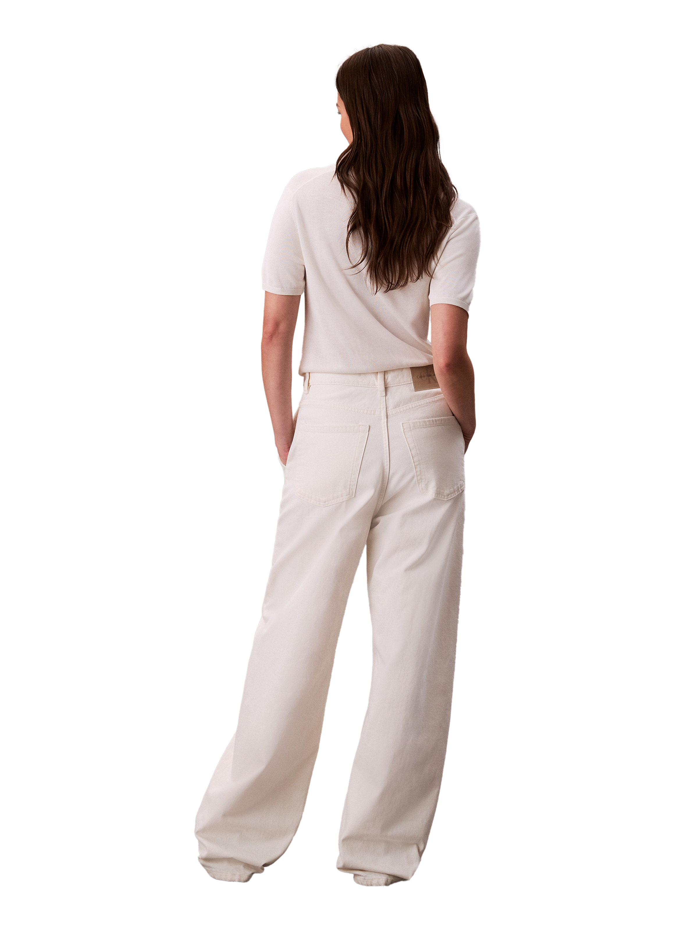 Contrast Jeans CALVIN KLEIN Beige