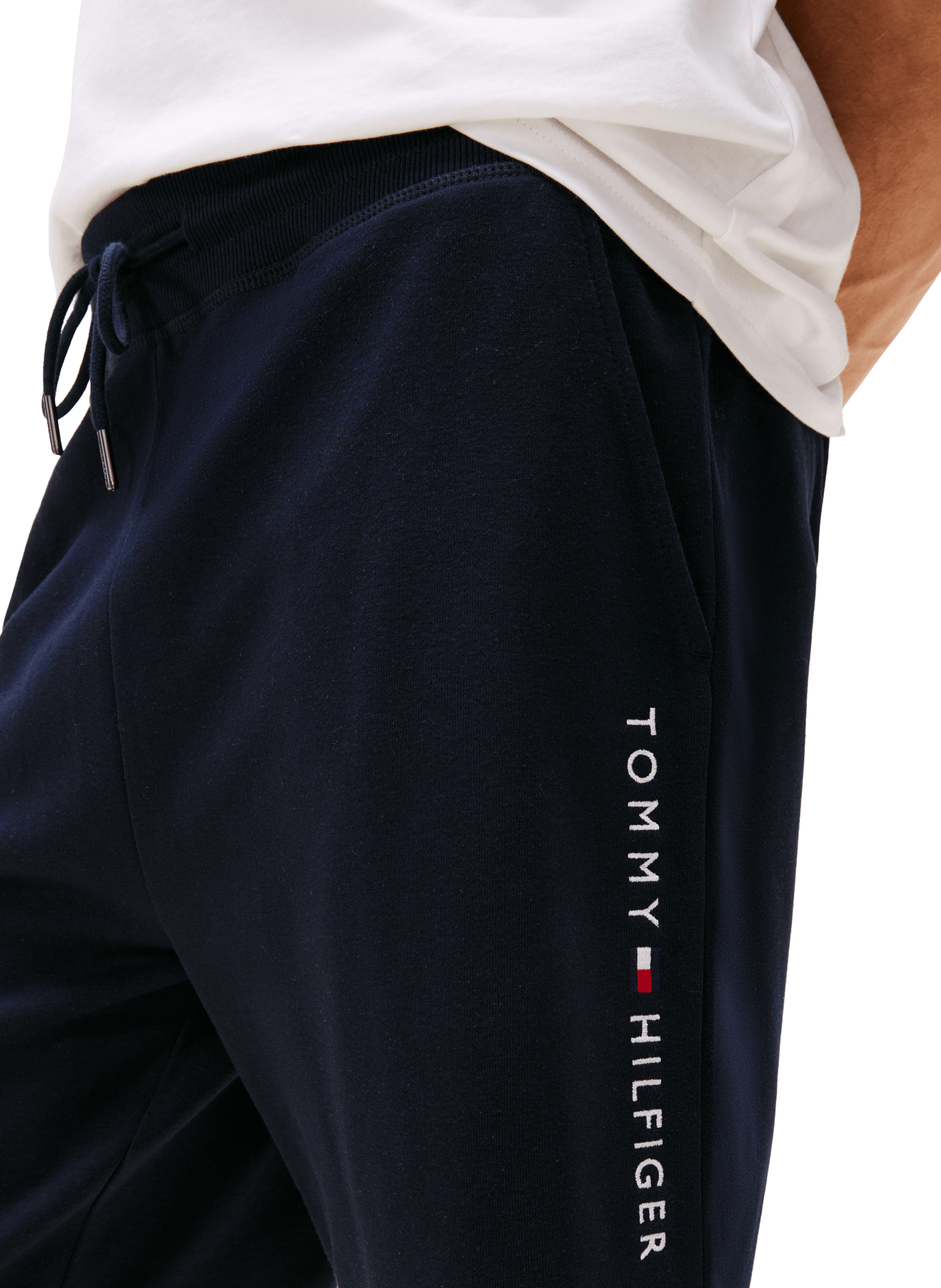 Cotton-blend Bermuda shorts TOMMY HILFIGER Blue