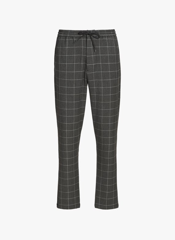 Pantalon à carreaux | Gris by LES DEUX Pantalon à carreaux Gris