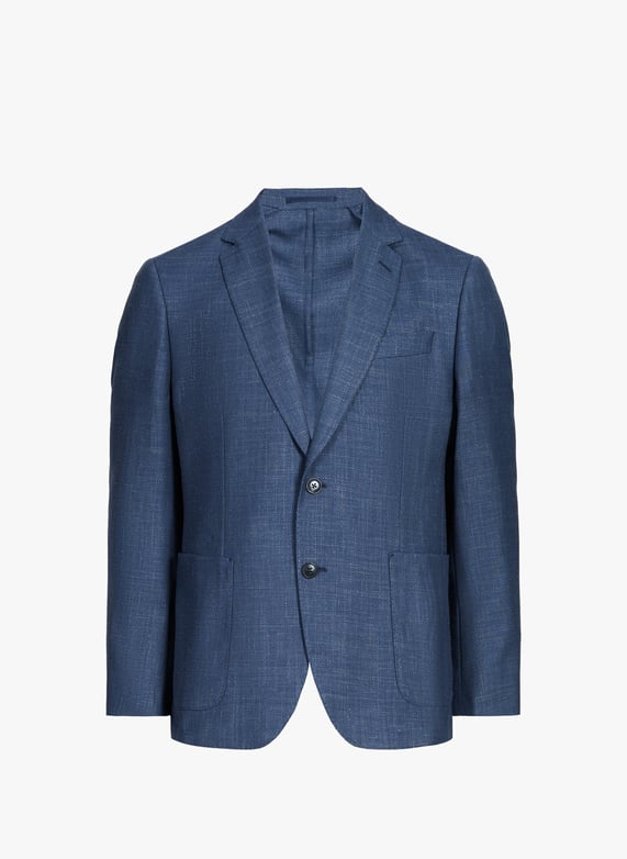Veste col tailleur | Bleu by HACKETT Veste col tailleur Bleu