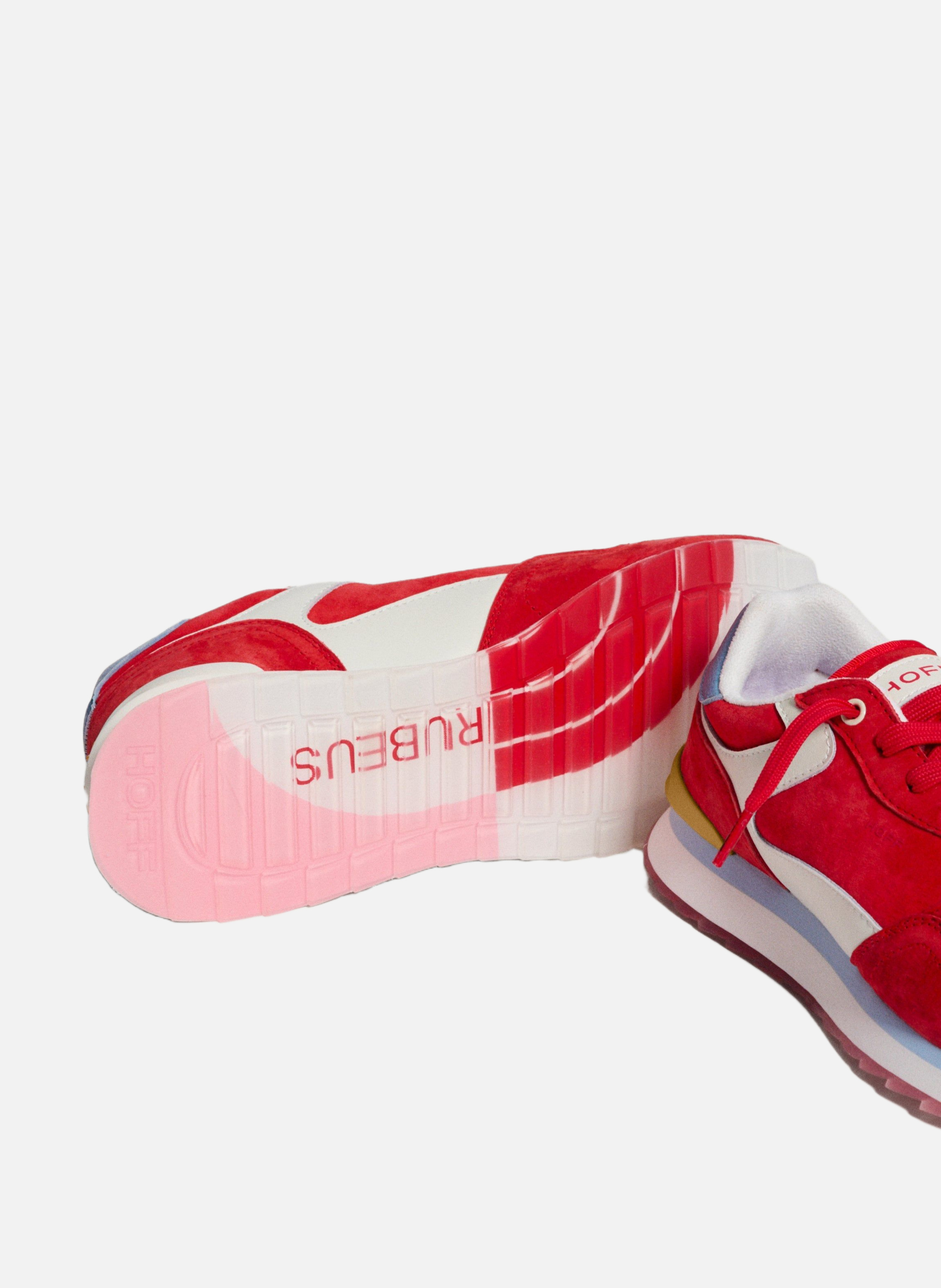 Baskets rubeus man HOFF Rouge