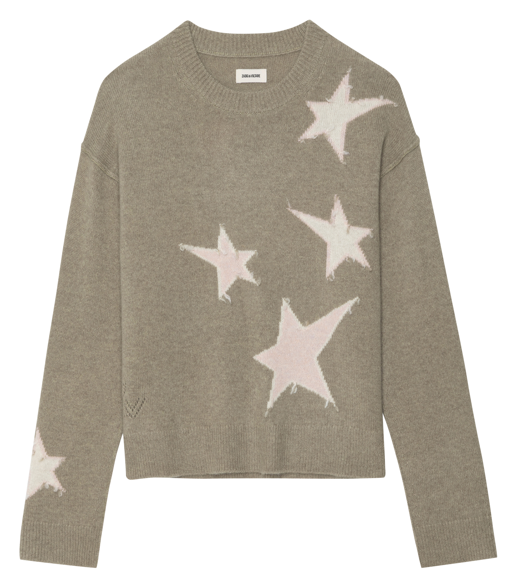 Pull col rond en cachemire markuz ZADIG&VOLTAIRE Vert