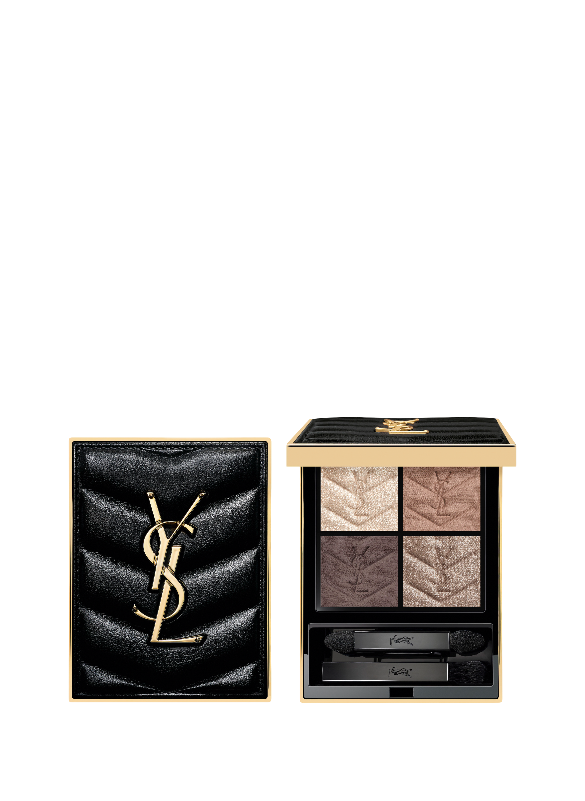 YVES SAINT LAURENT Mini Clutch Eyeshadow Palette - Intense Pigments - Long-lasting Captivating dunes