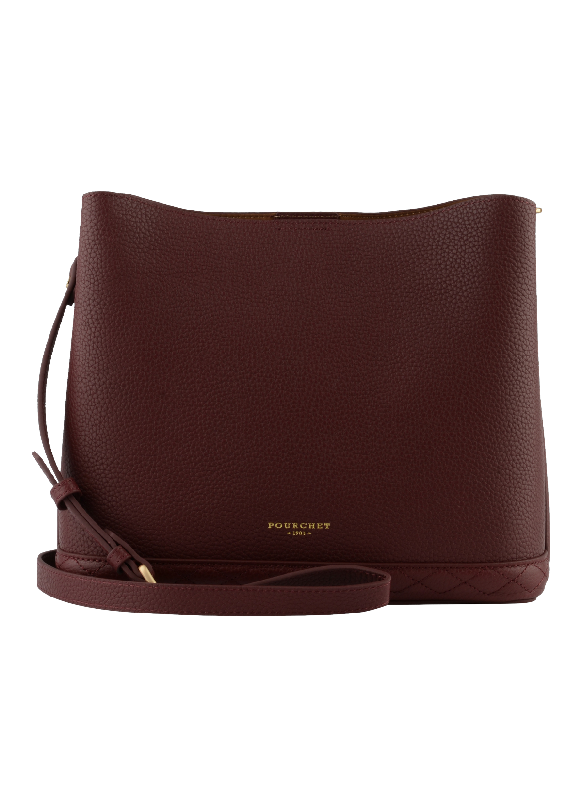 Manhattan | sac porté épaule gm POURCHET Rouge