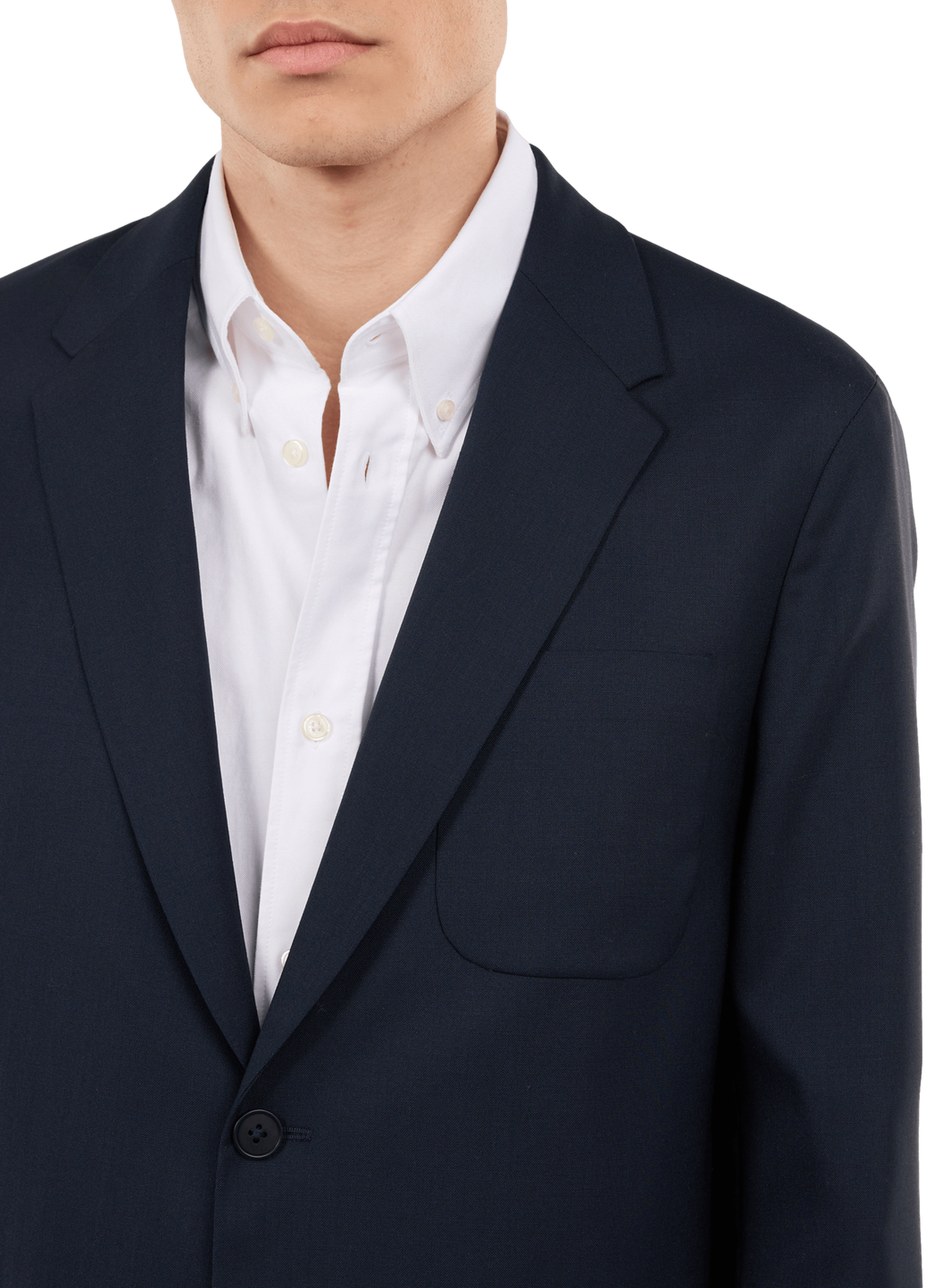 Blaze Hack V in virgin wool SAISON 1865 Blue