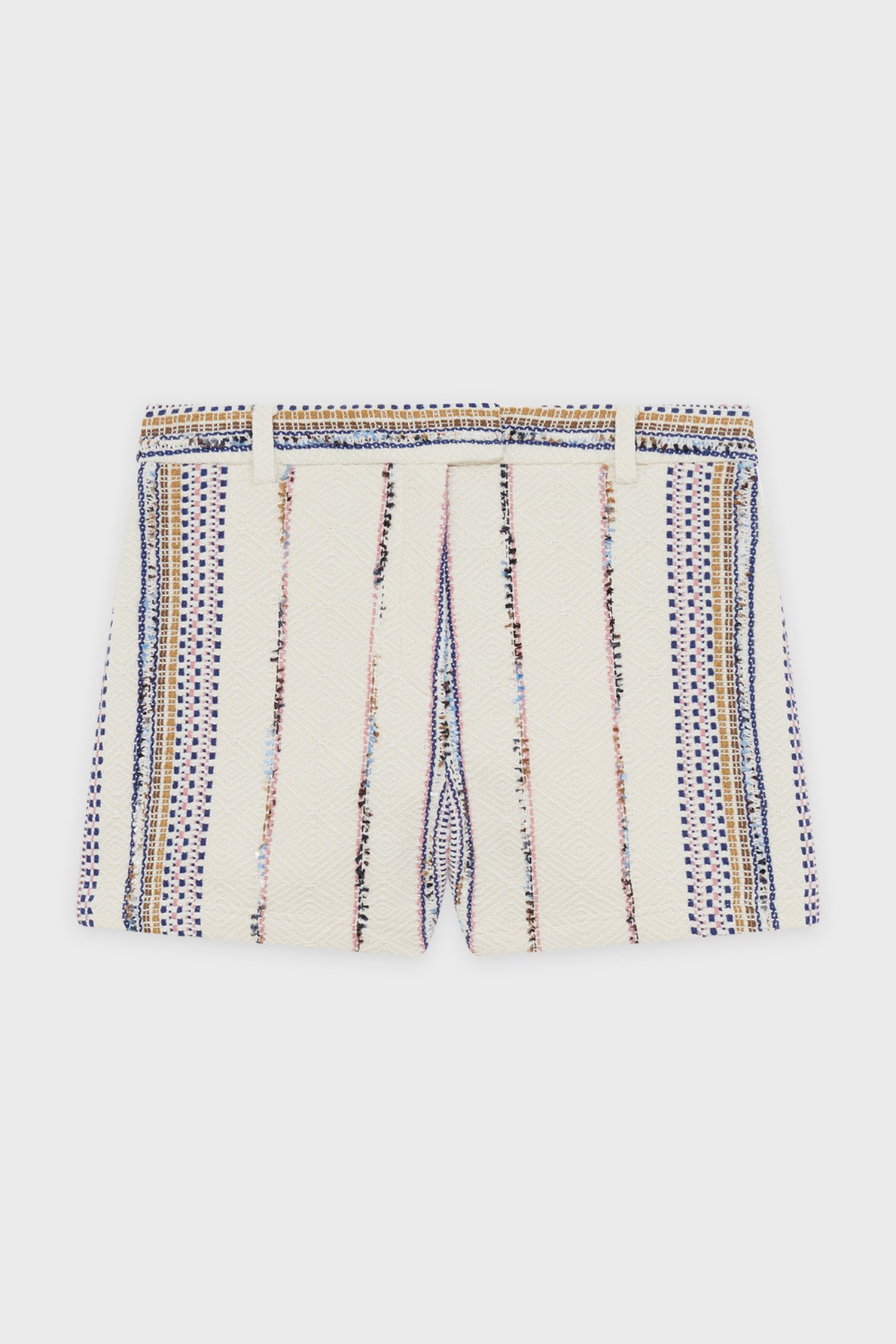 Mini short en tweed à lurex - leticia PABLO Beige