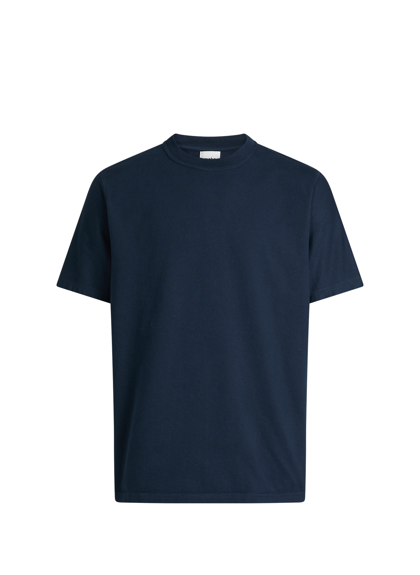 Printed back cotton t-shirt ARTE ANTWERP Blue