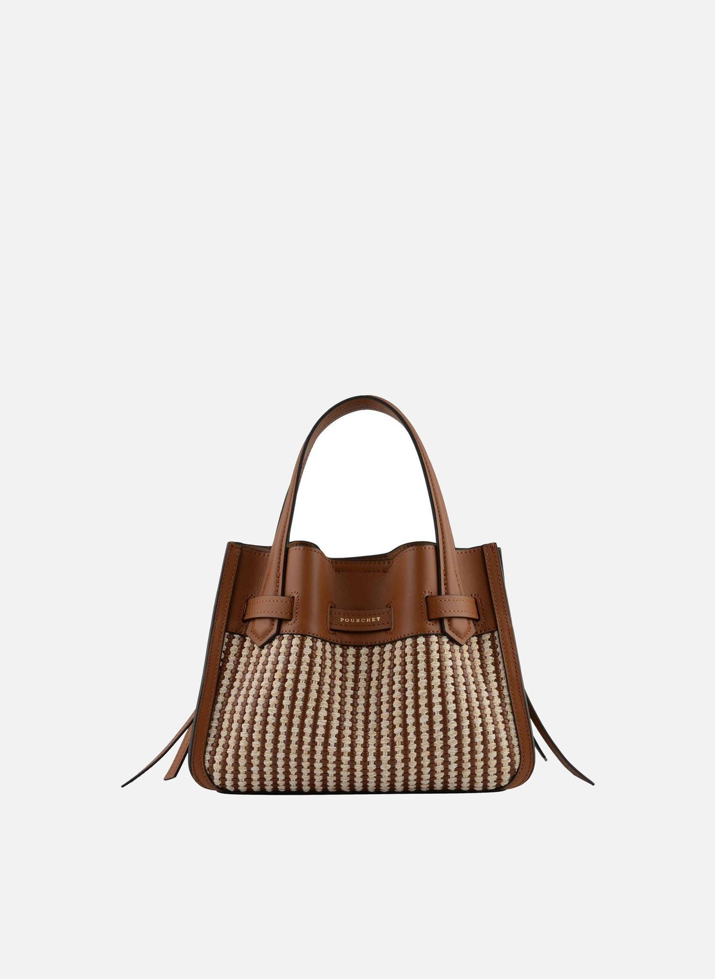 Blossom tressé | sac à main POURCHET Doré