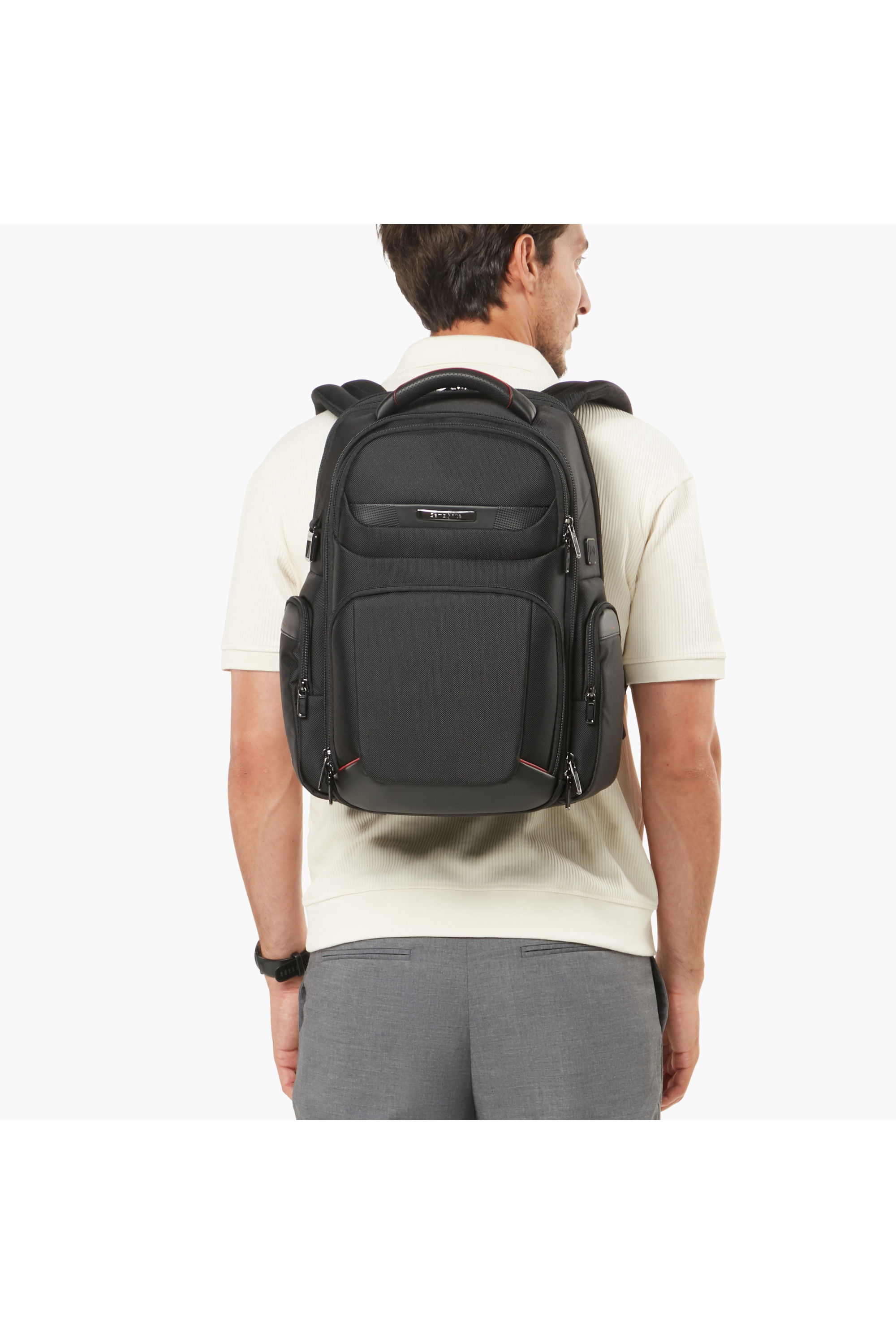 Pro-dlx 6 sac à dos ordinateur SAMSONITE Noir