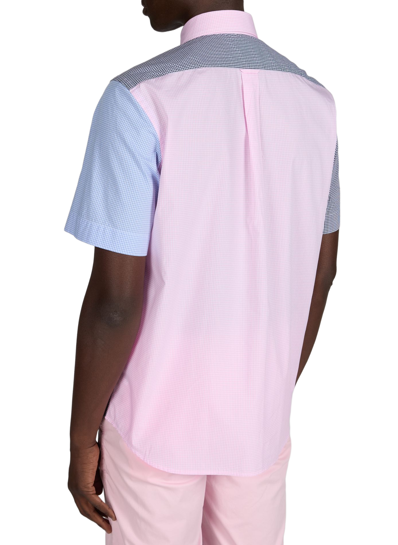 Chemise à carreaux Vichy en coton  EDEN PARK Bleu