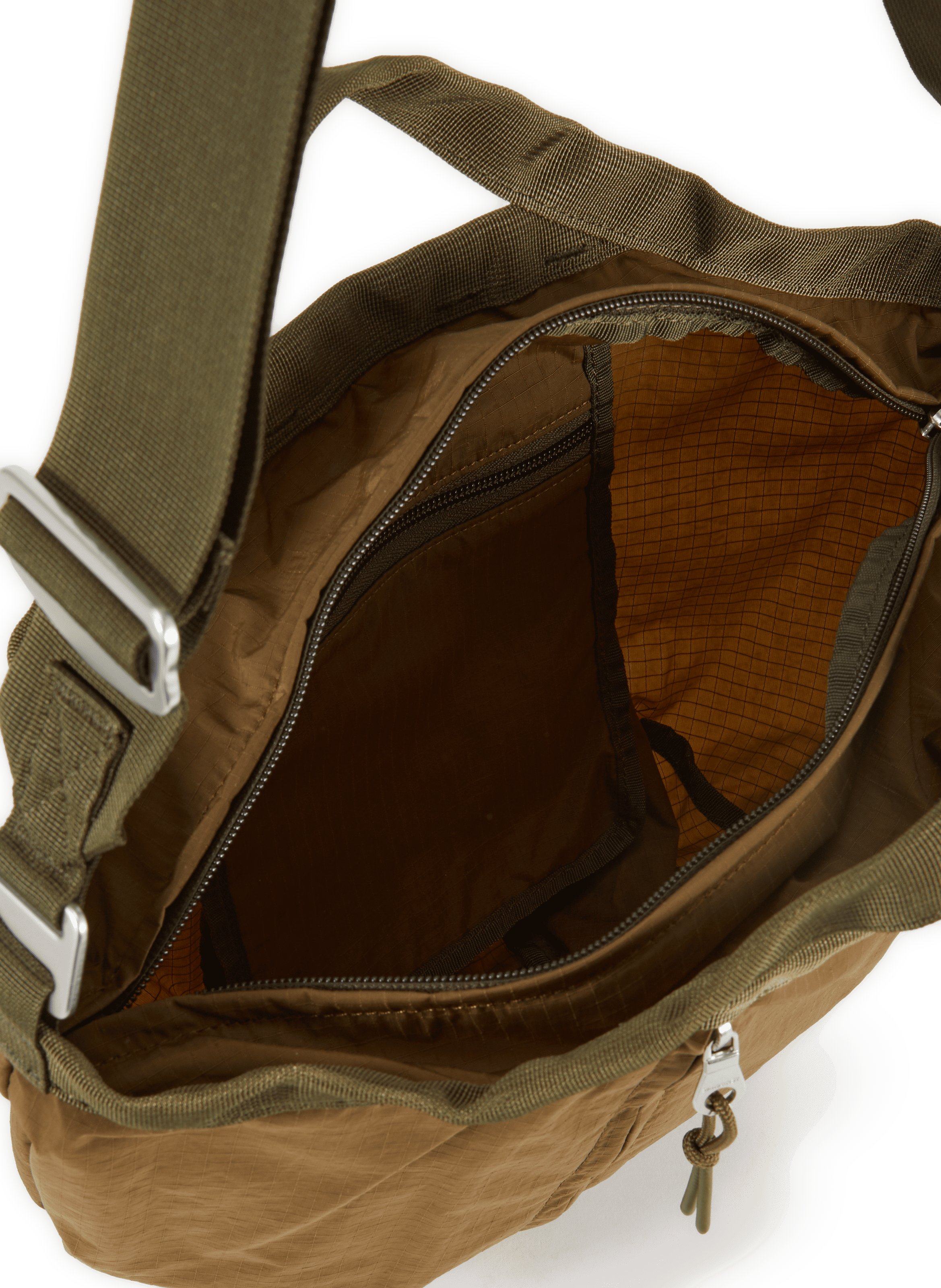 Uitbreidbare Grid Crossbody-tas SANDQVIST Kaki