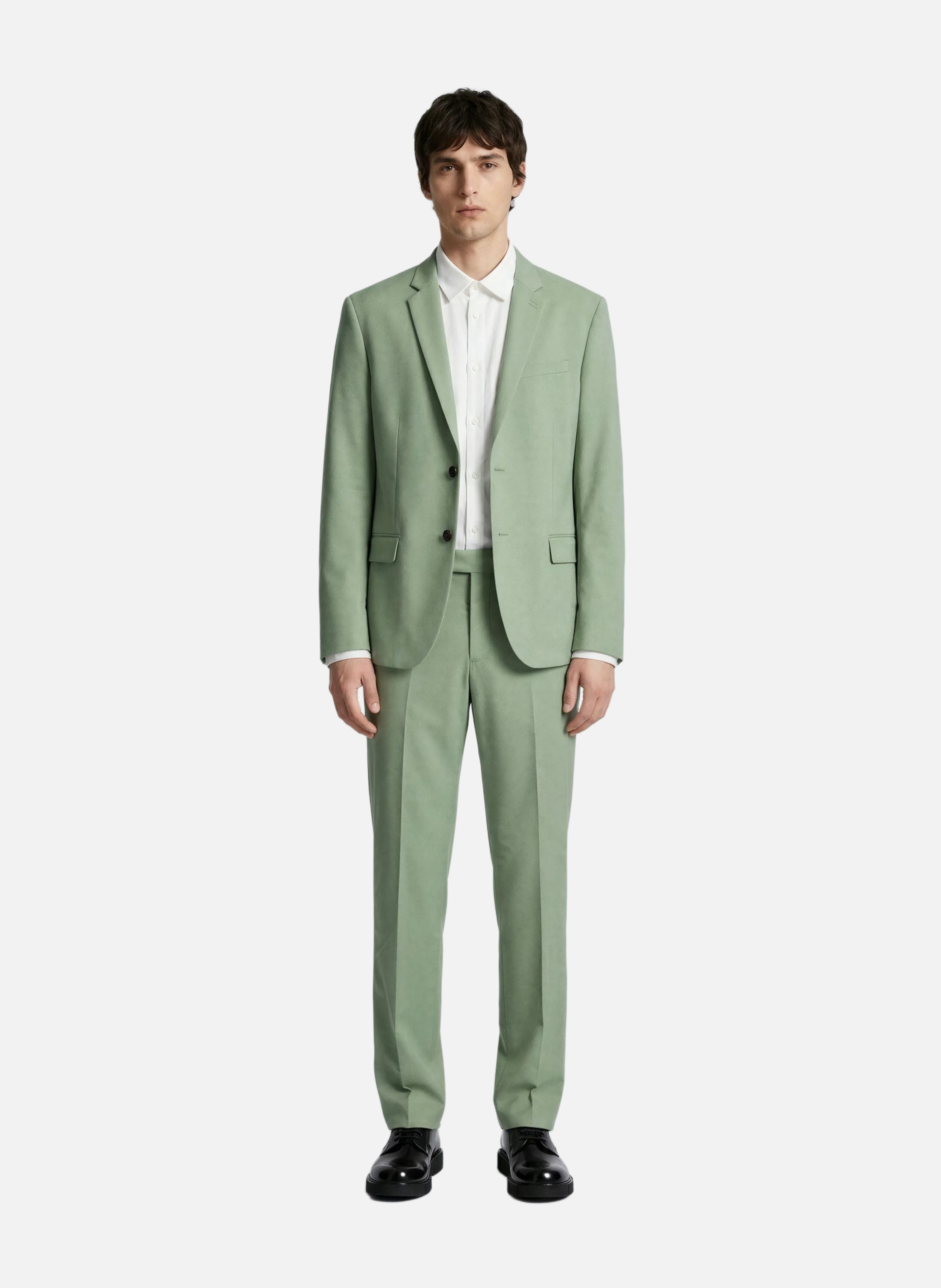 Pantalon de costume droit THE KOOPLES Vert