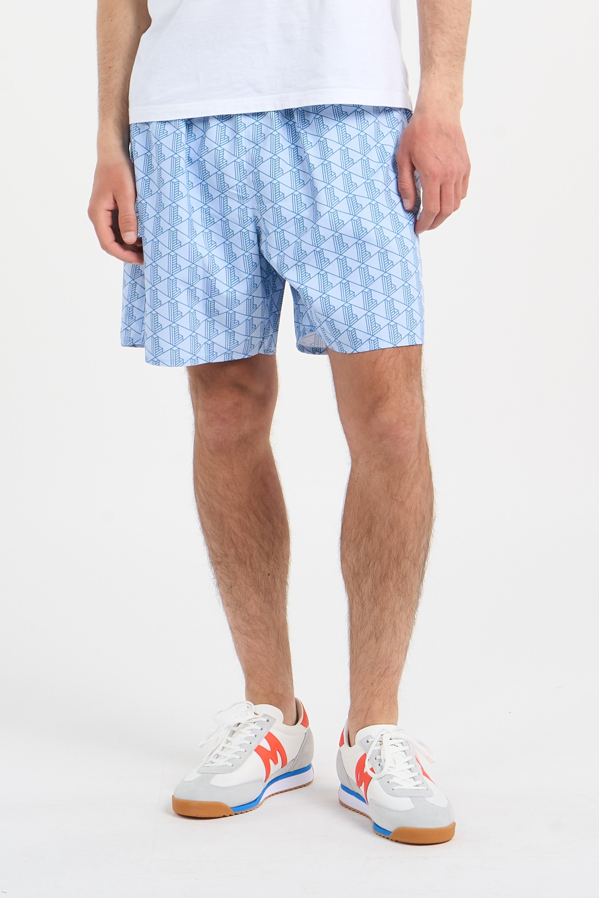 Short de bain LACOSTE Bleu