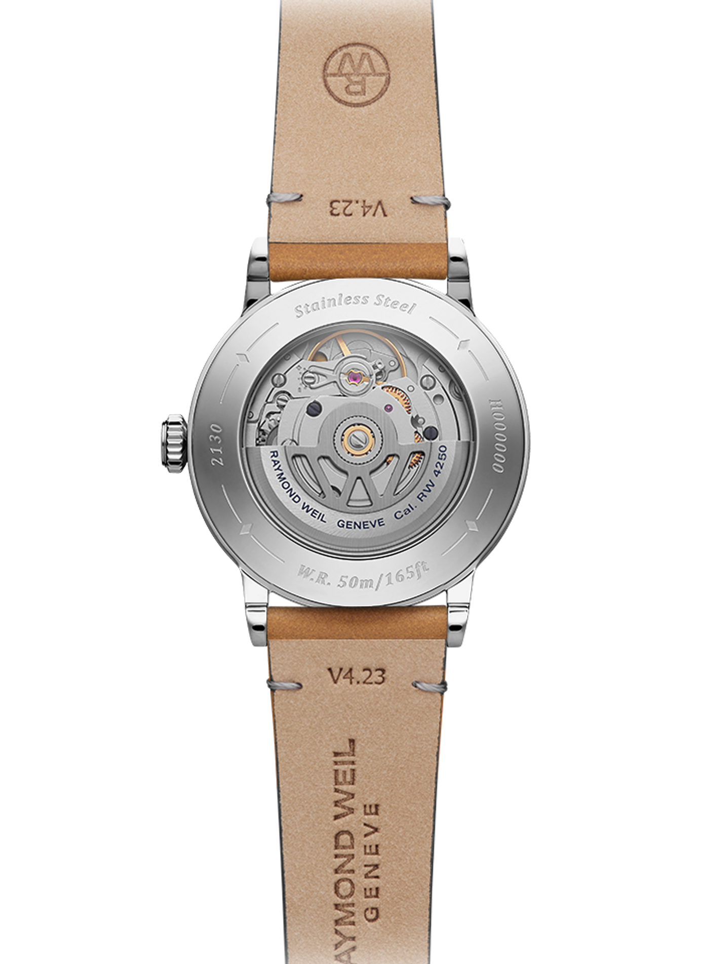 Montre automatique Millesime Petite Seconde en cuir RAYMOND WEIL Bleu