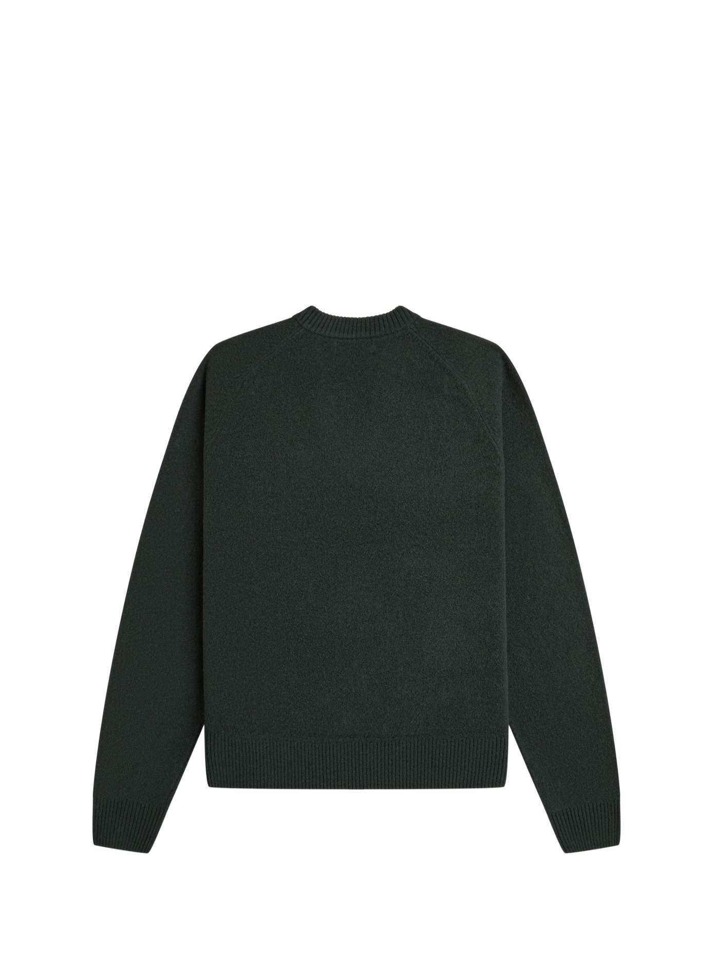 Gerader Baumwollpullover mit V-Ausschnitt FRED PERRY Grun