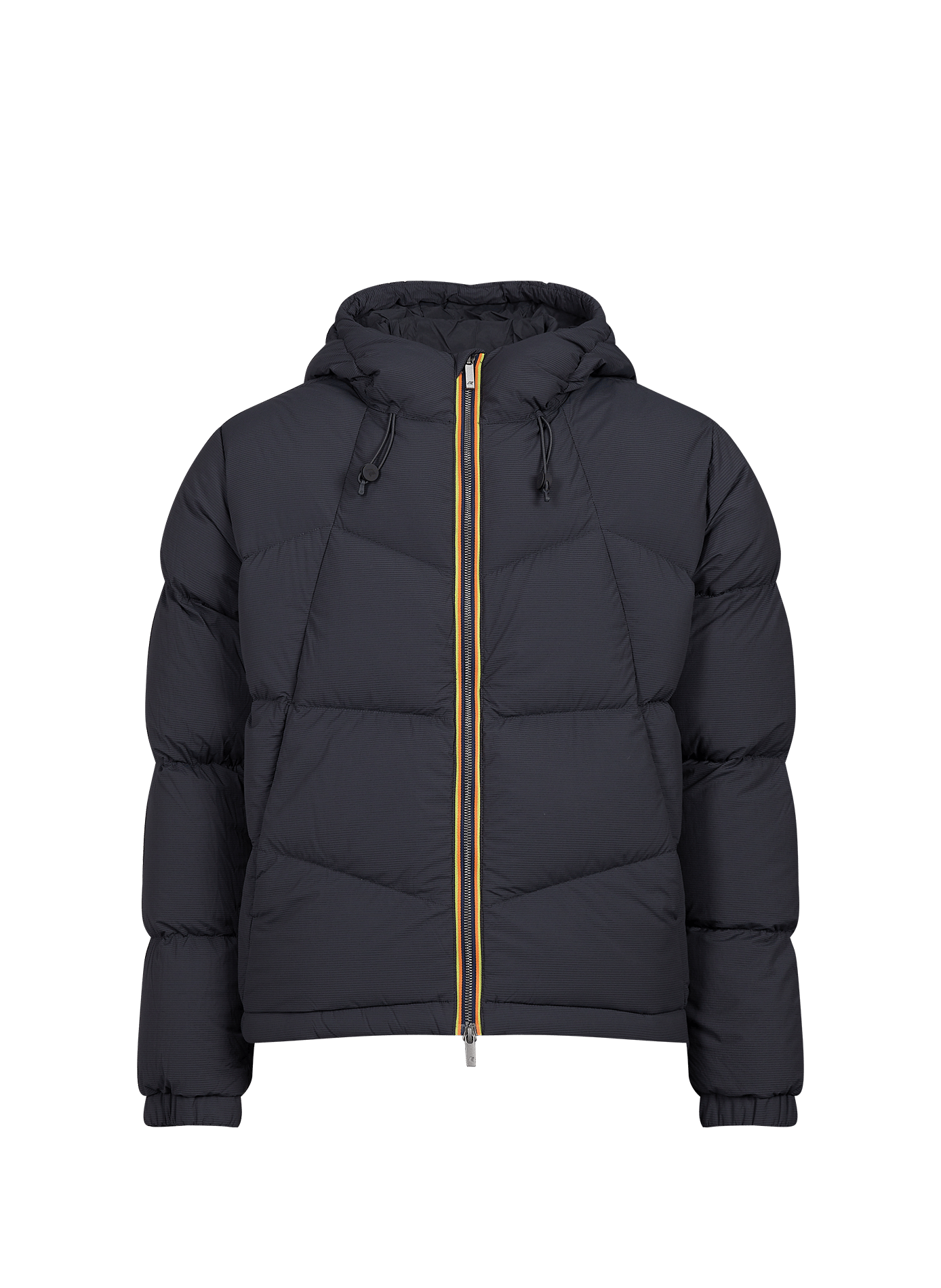 High-neck puffer jacket K-WAY Grey