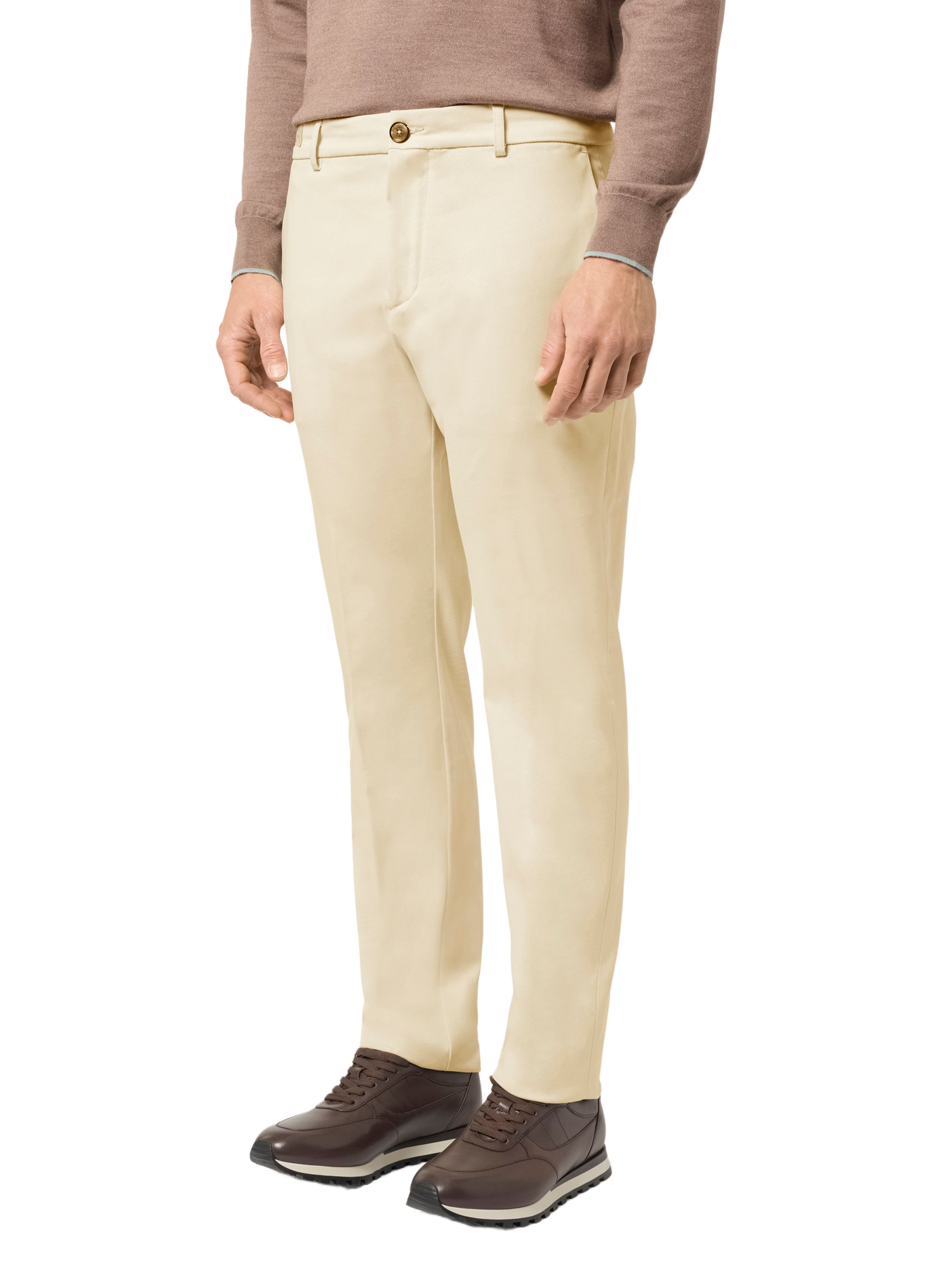 Pantalon slim  PAUL & SHARK Beige
