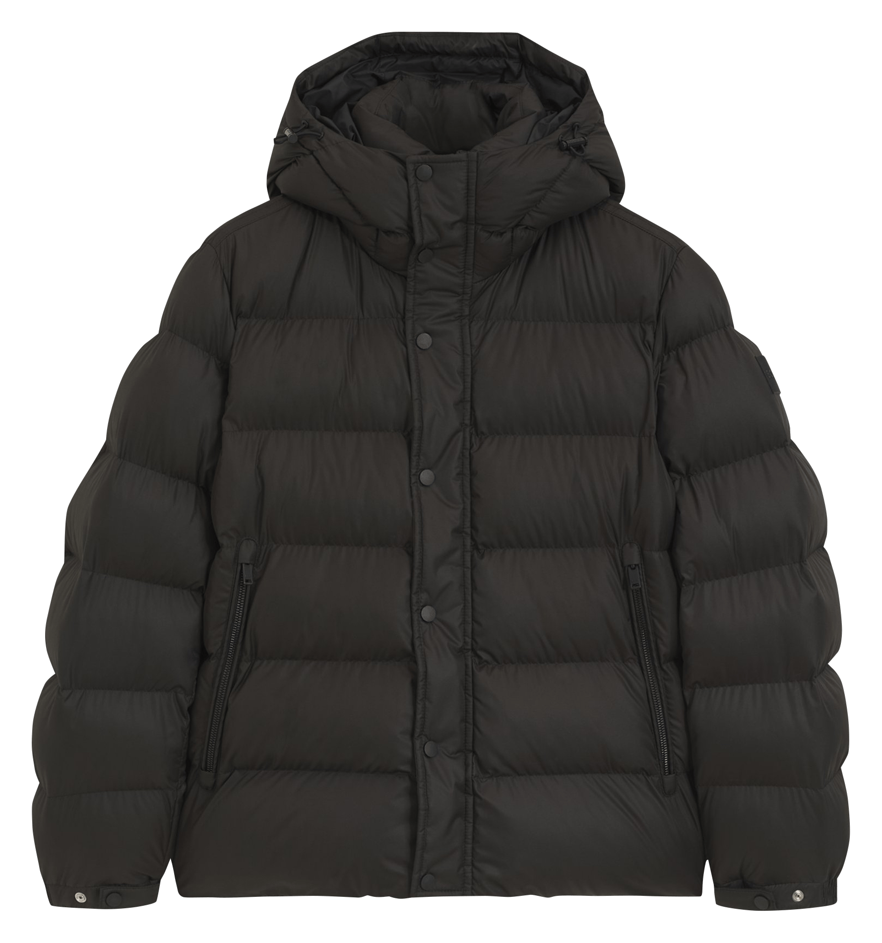 Doudoune col montant BOSS Noir