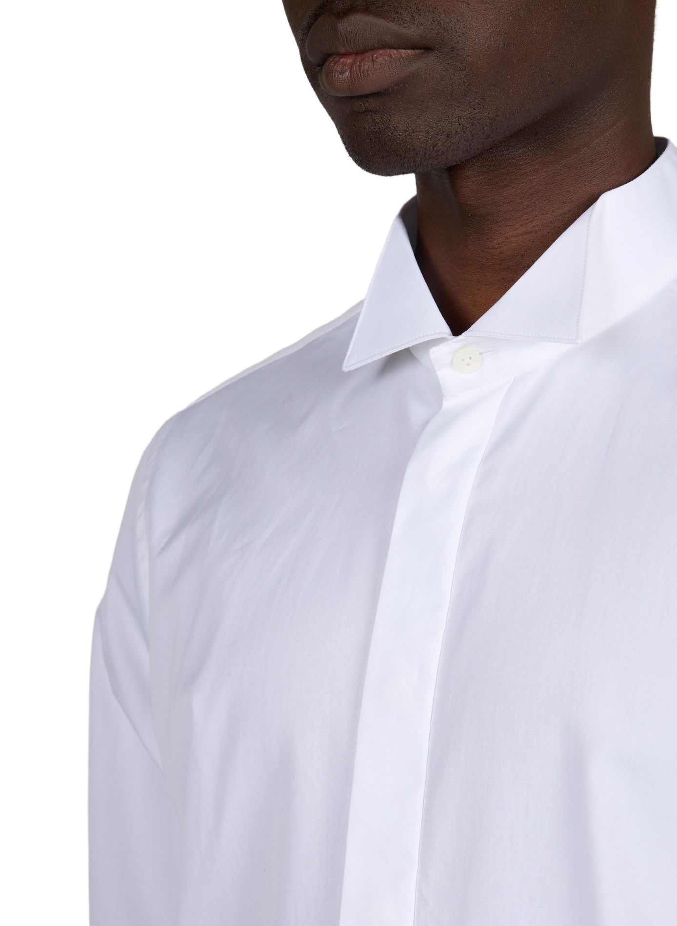 Slim-fit cotton shirt VAN LAACK White