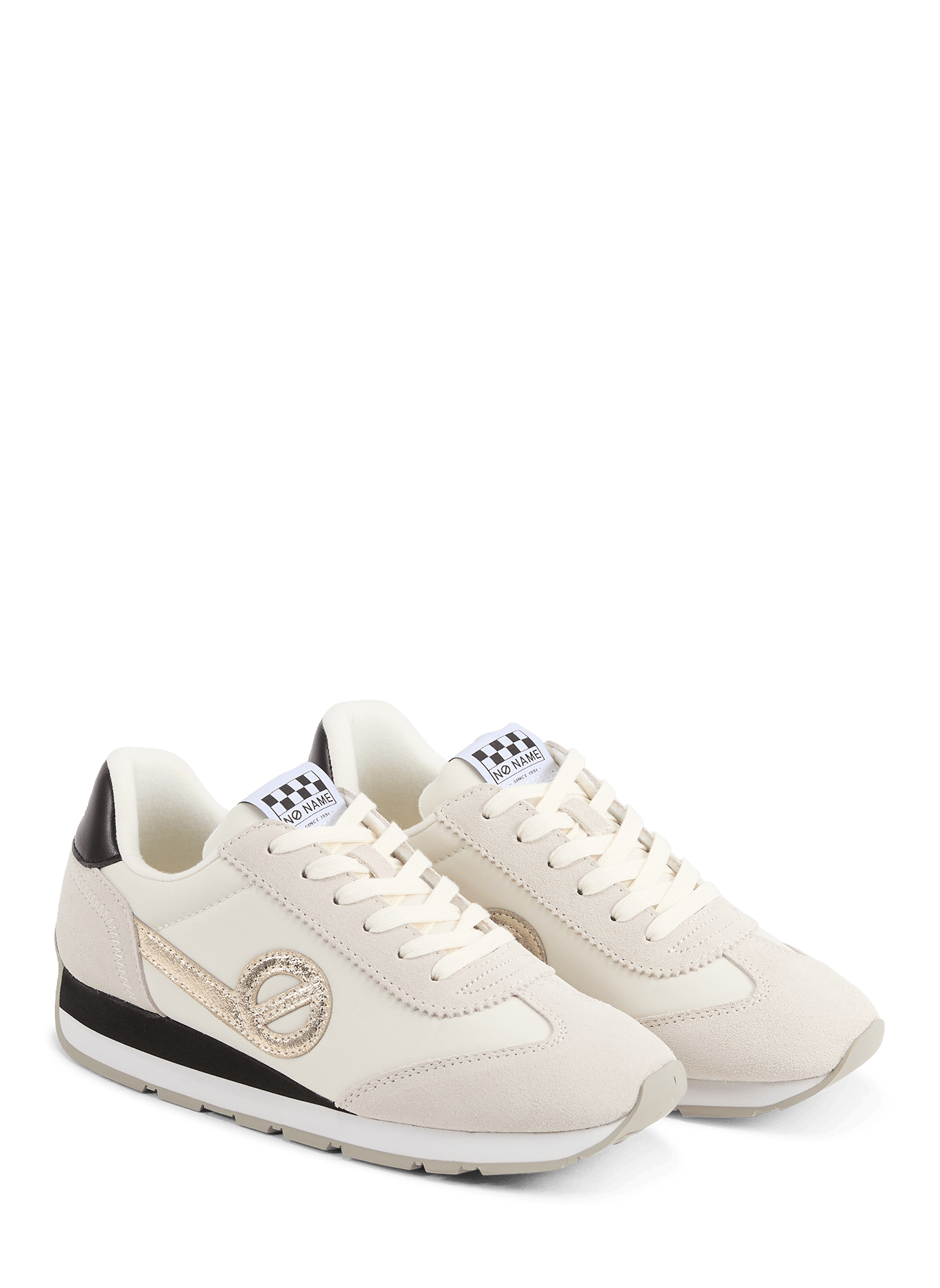Lace-up CITY RUN JOGGER W sneakers NO NAME Beige