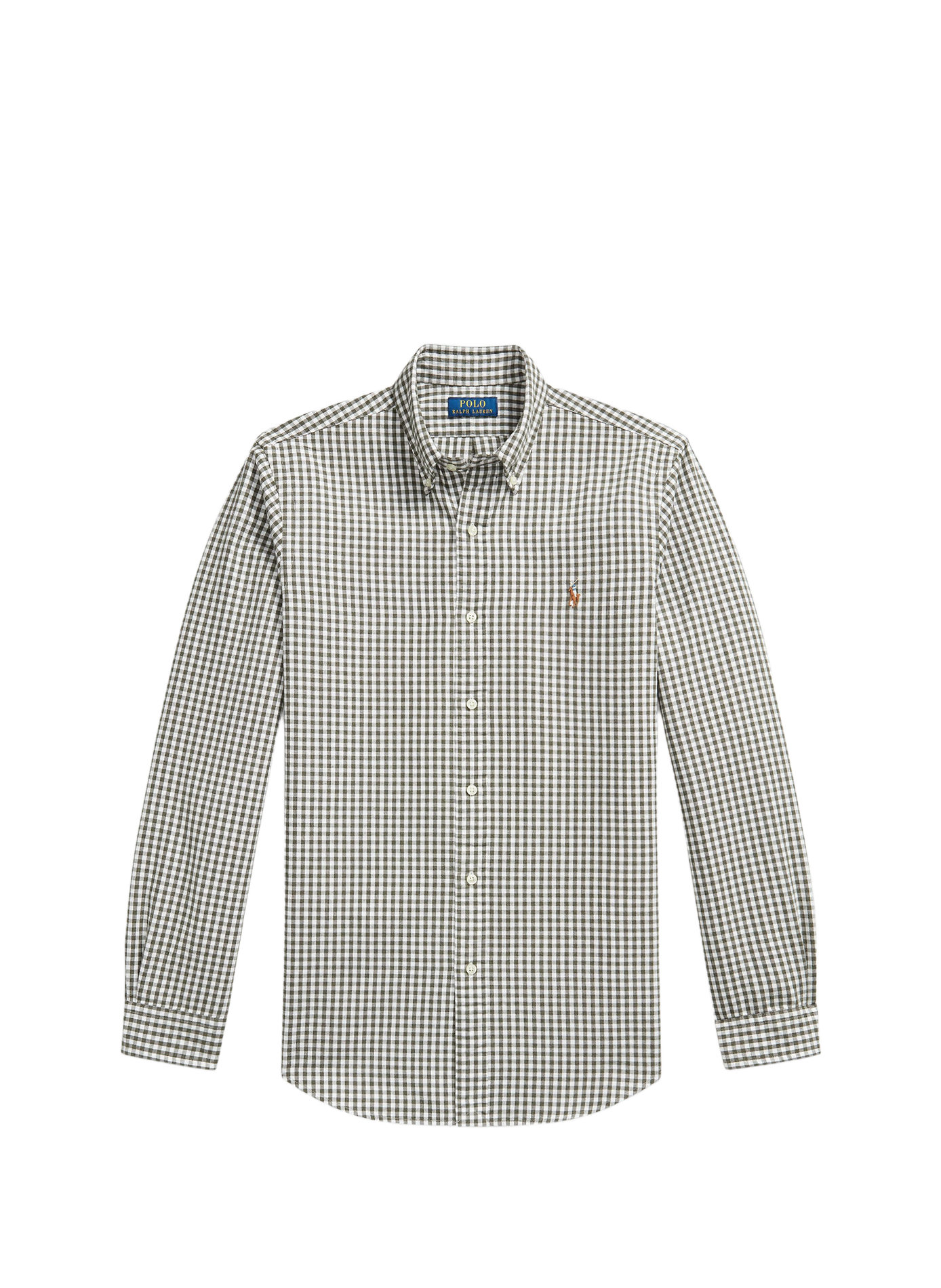 Chemise droite à carreaux en coton  POLO RALPH LAUREN Blanc