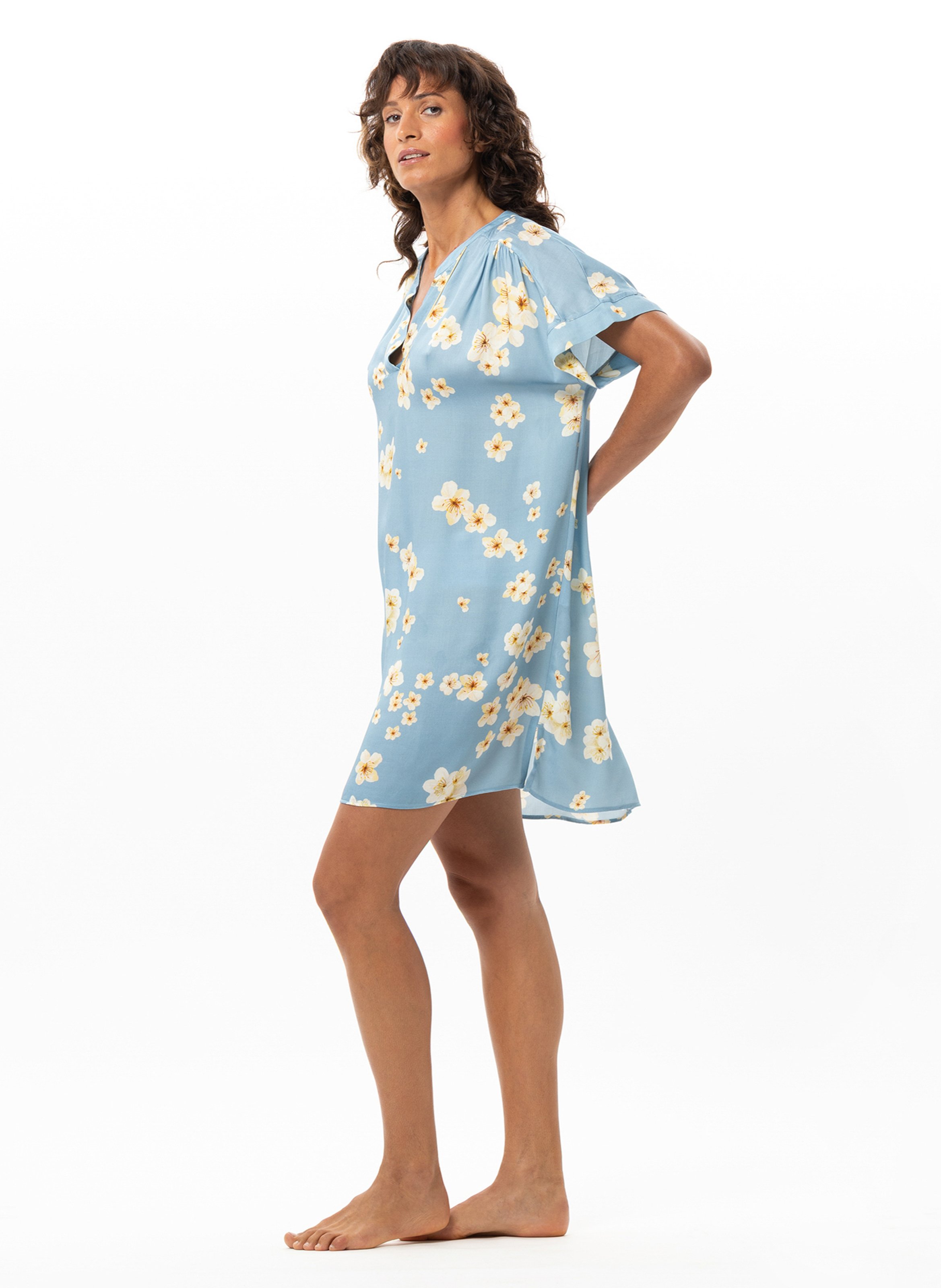 Chemise de nuit en viscose eden 201 LE CHAT Multicolore