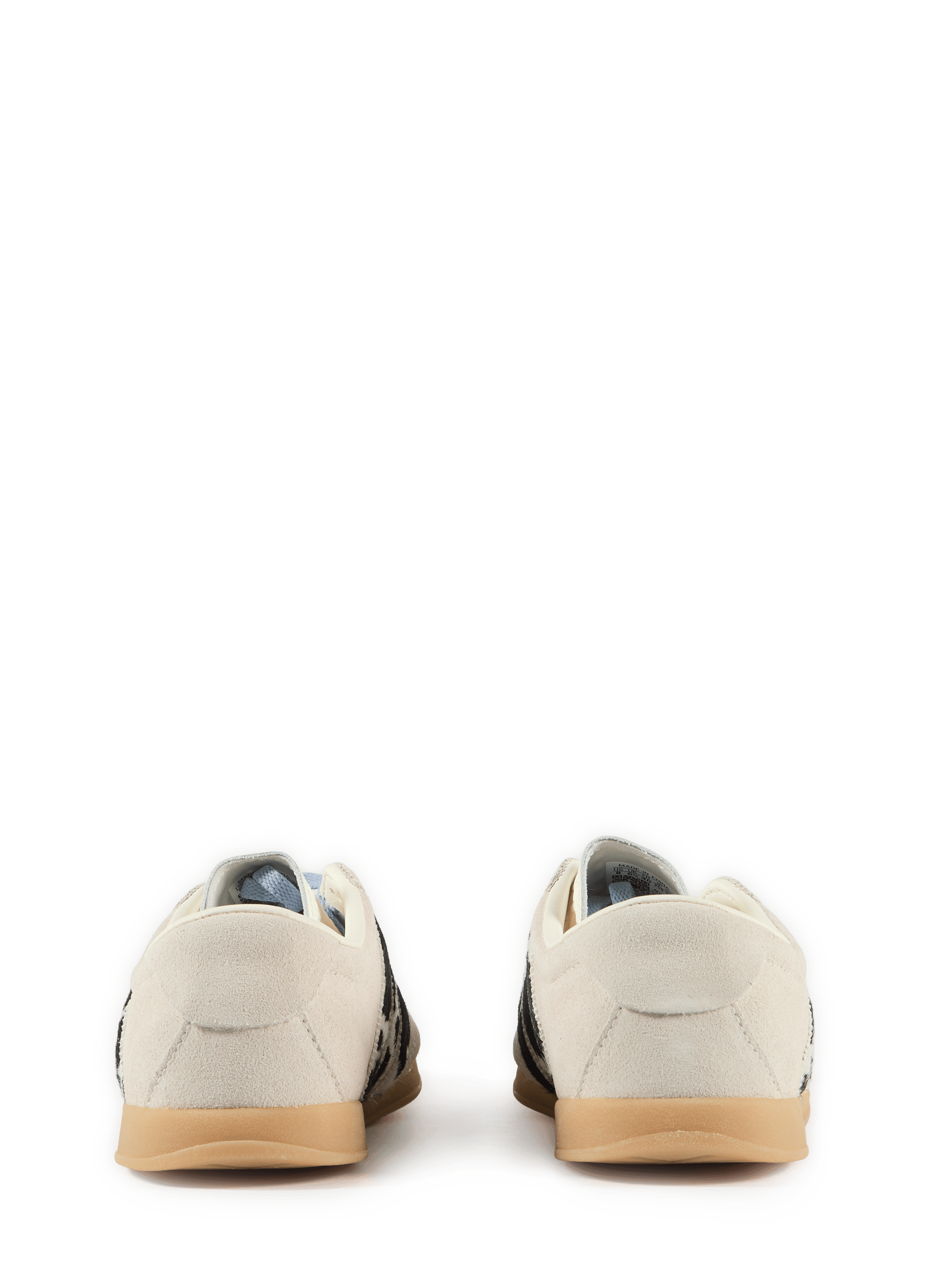 Zapatillas bajas de piel estampada ADIDAS Blanco