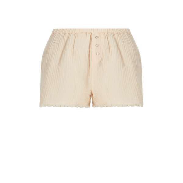 Love Stories Cotton Shorts Co-ord In Pink