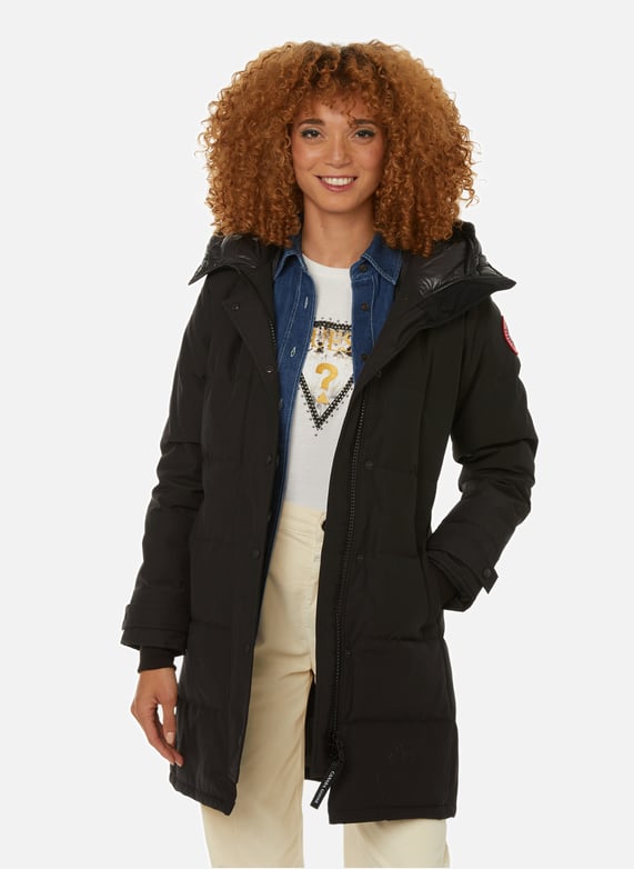 Parka longue Noir