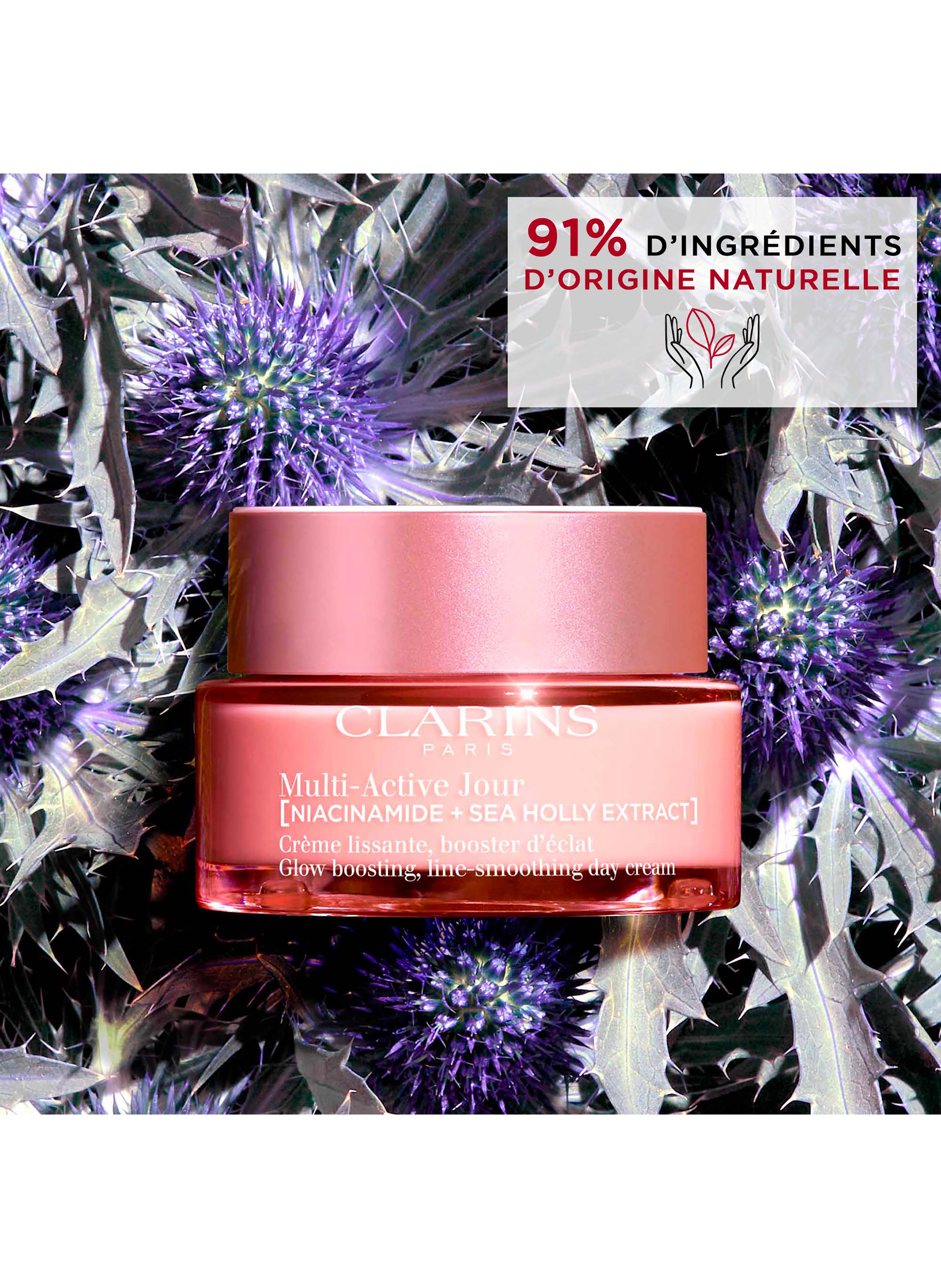 Multi-Active Jour - Crème lissante, booster d'éclat - Toutes Peaux CLARINS No color