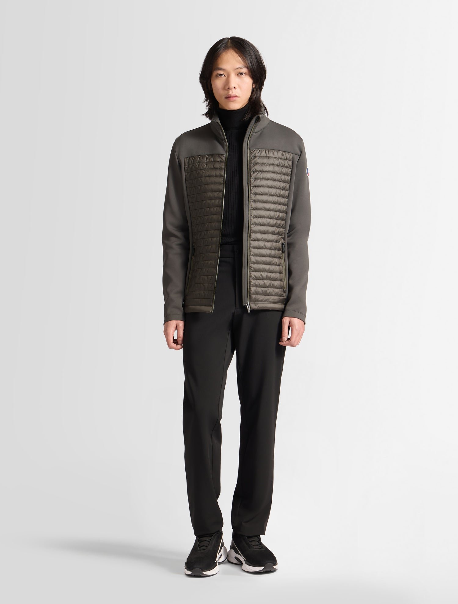 Veste légère aspon col montant coupe ajustée FUSALP Vert