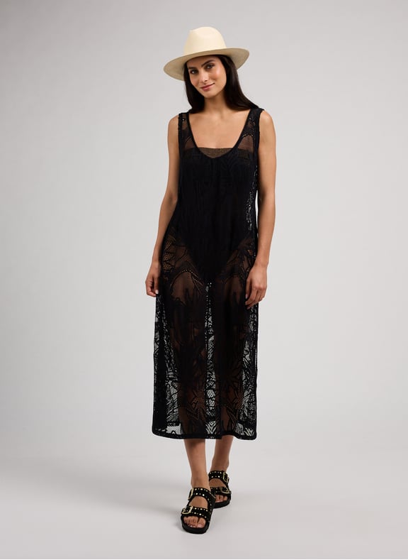 Cocobeach Midi Dress Black by BANANA MOON BANANA MOON Cocobeach Midi Dress Black