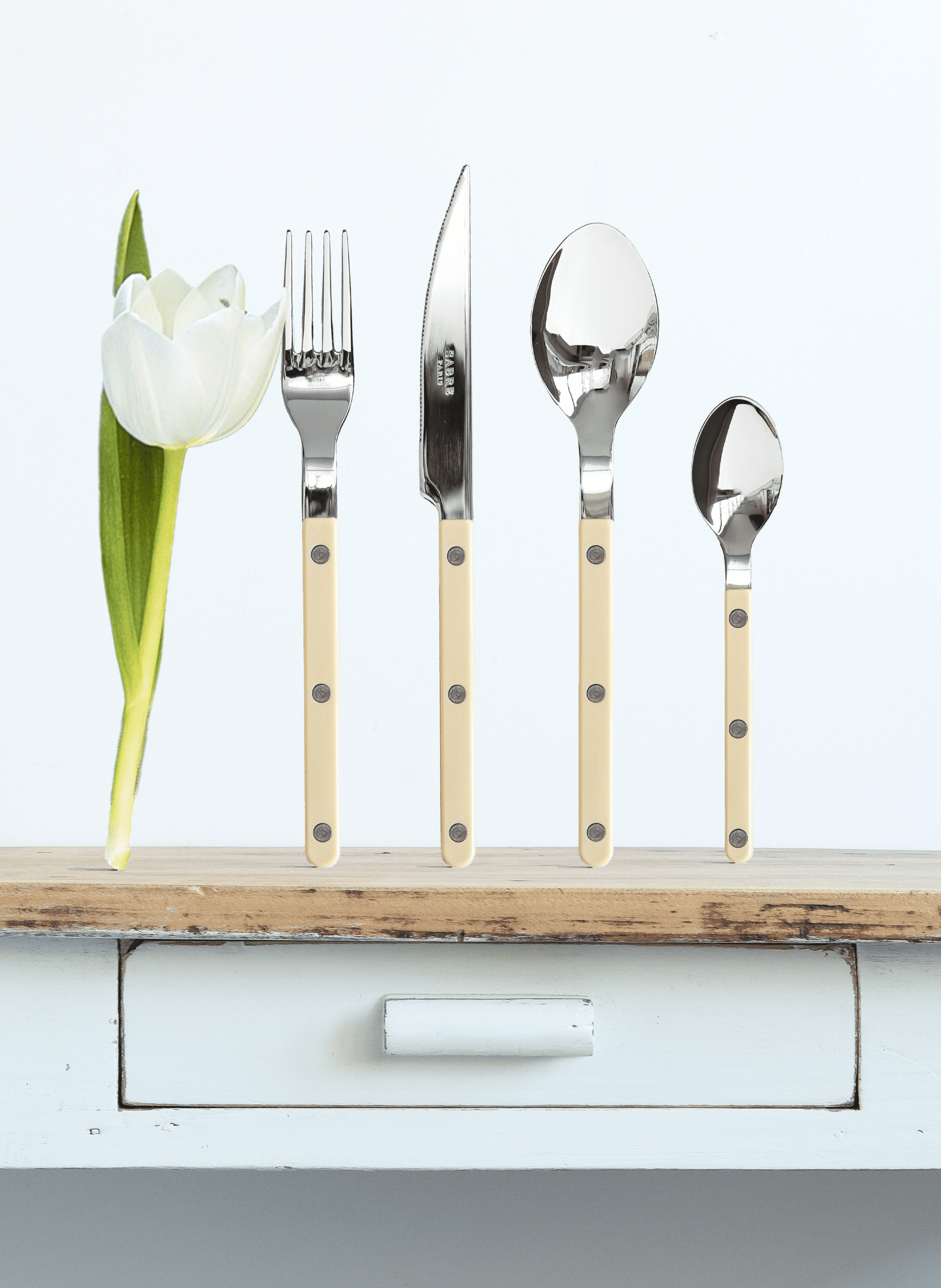 Couteau de table, bistrot SABRE PARIS Beige