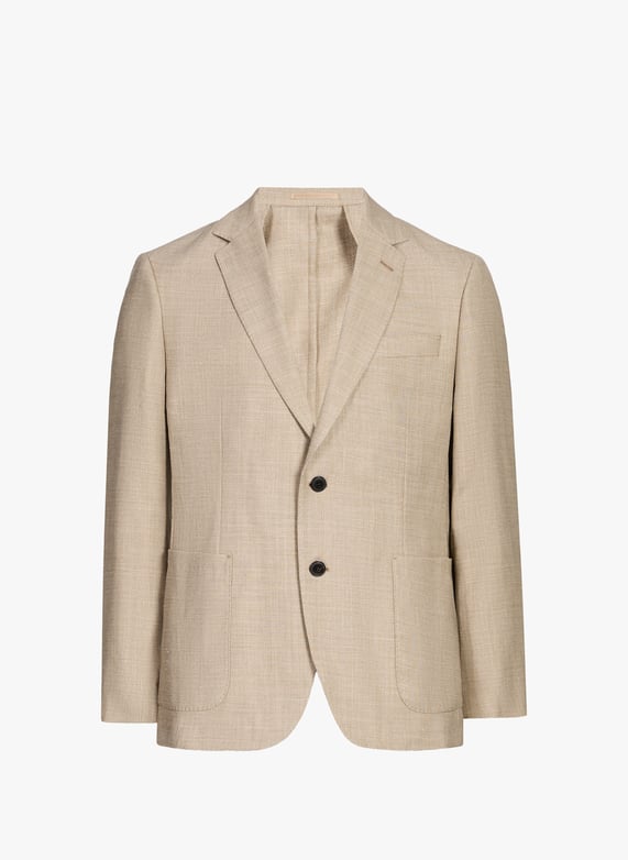 Veste col tailleur | Beige by HACKETT Veste col tailleur Beige