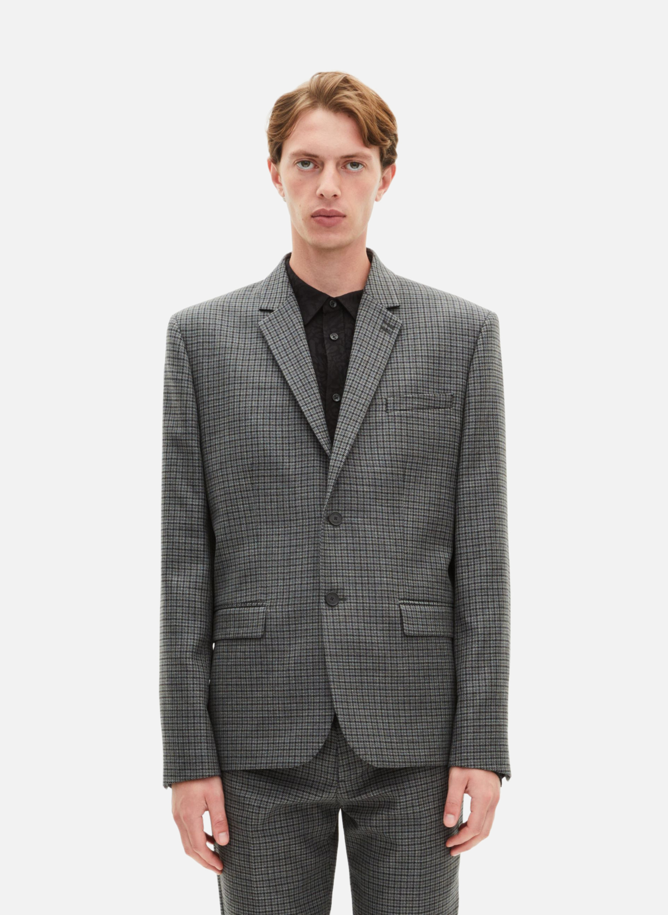 Veste Femme The Kooples Grise - Taille S - Laine - Occasion Très Bon état - Style Gilet/veste