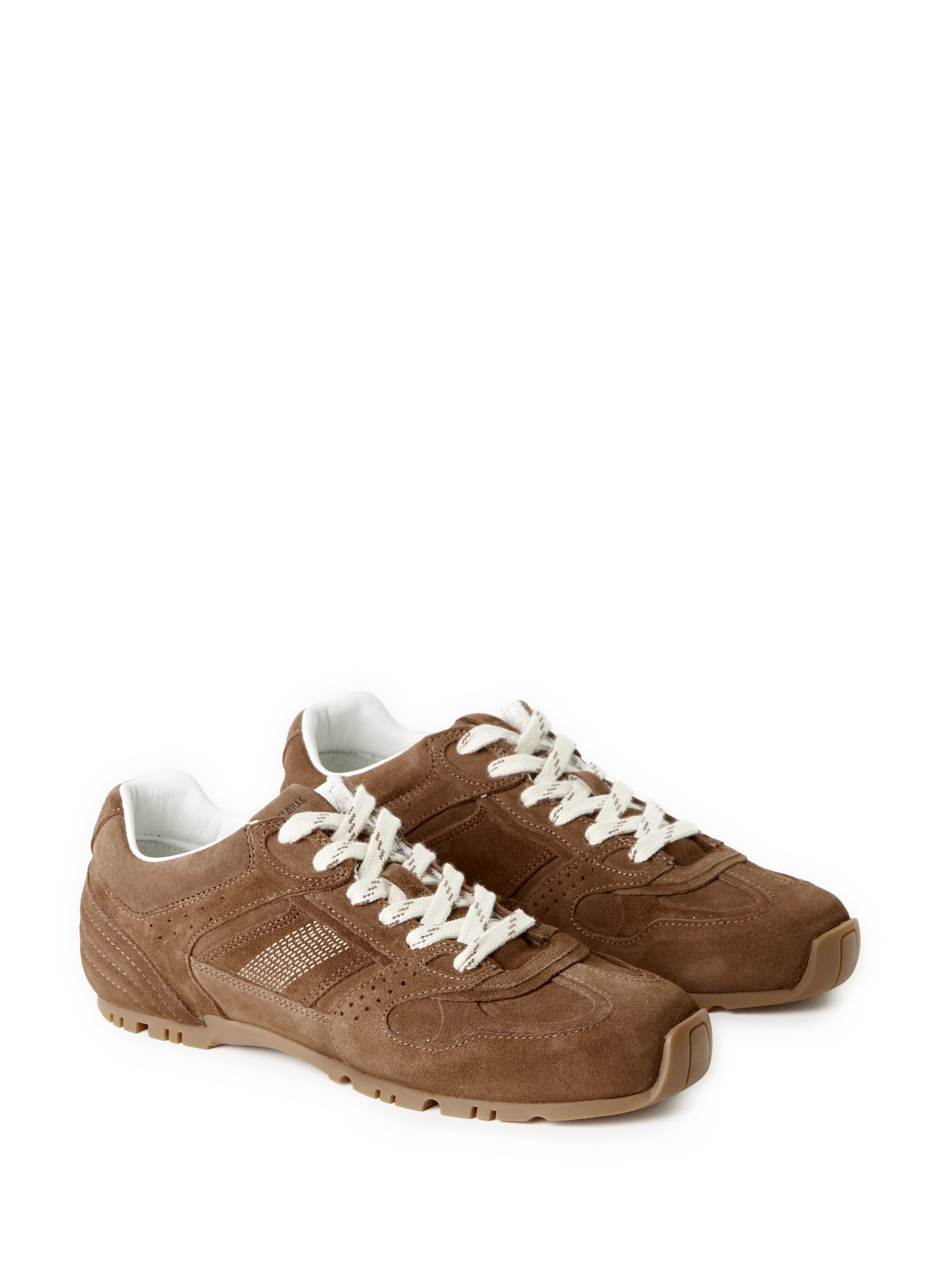 Low-top sneakers Tb.56 in suede leather ALOHAS Brown