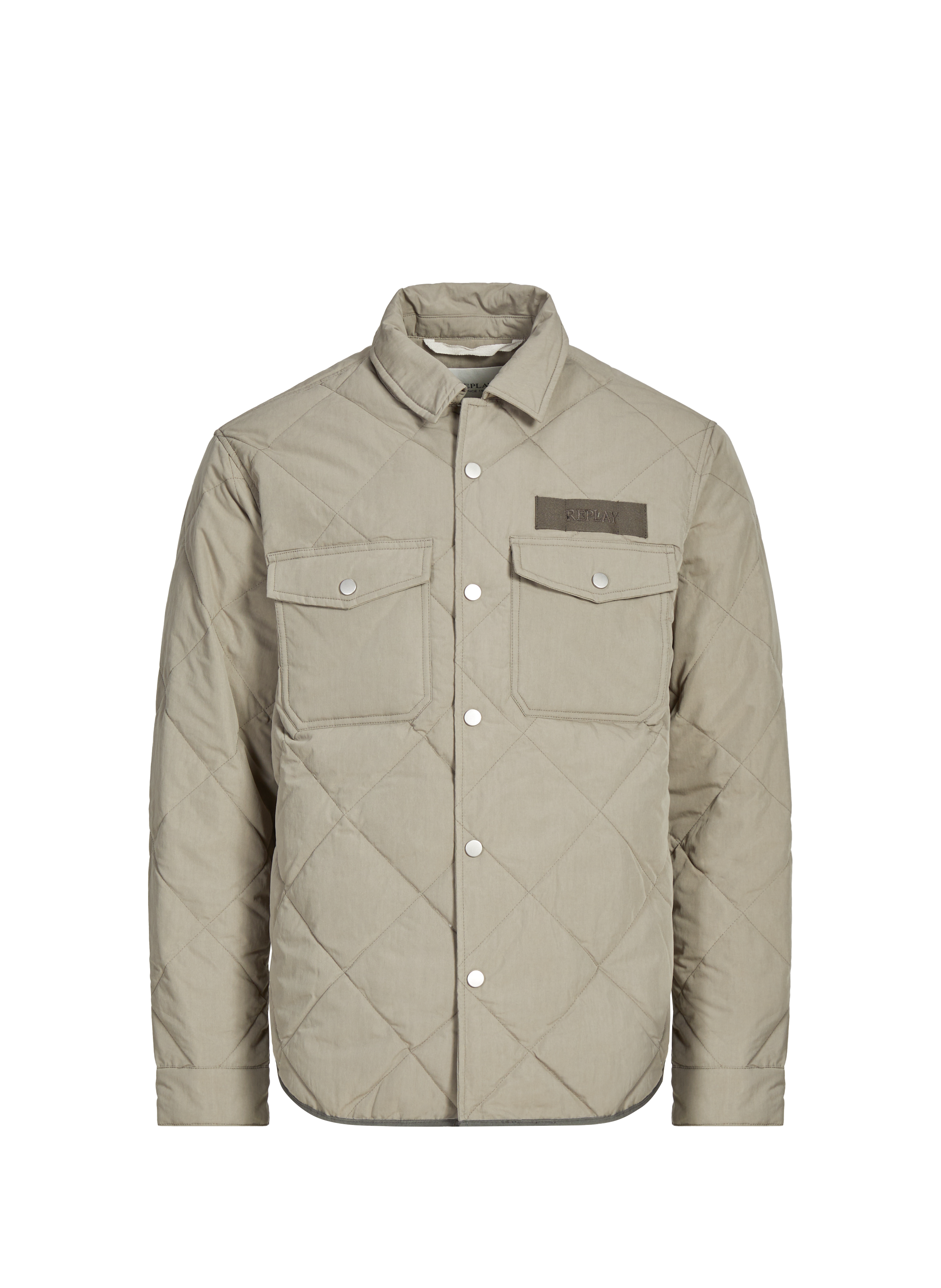 REPLAY Blouson matelassé Gris