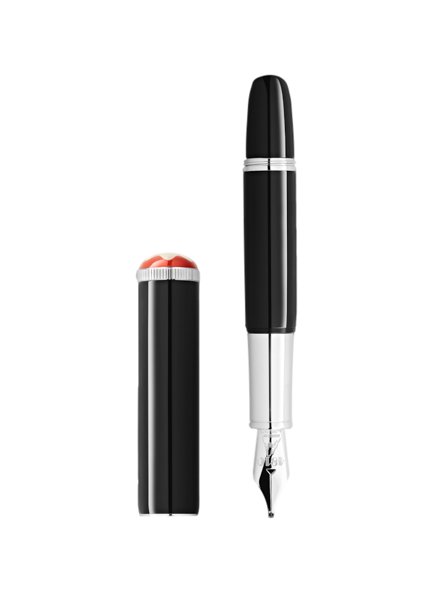 Stylo plume en laque précieuse MONTBLANC Noir