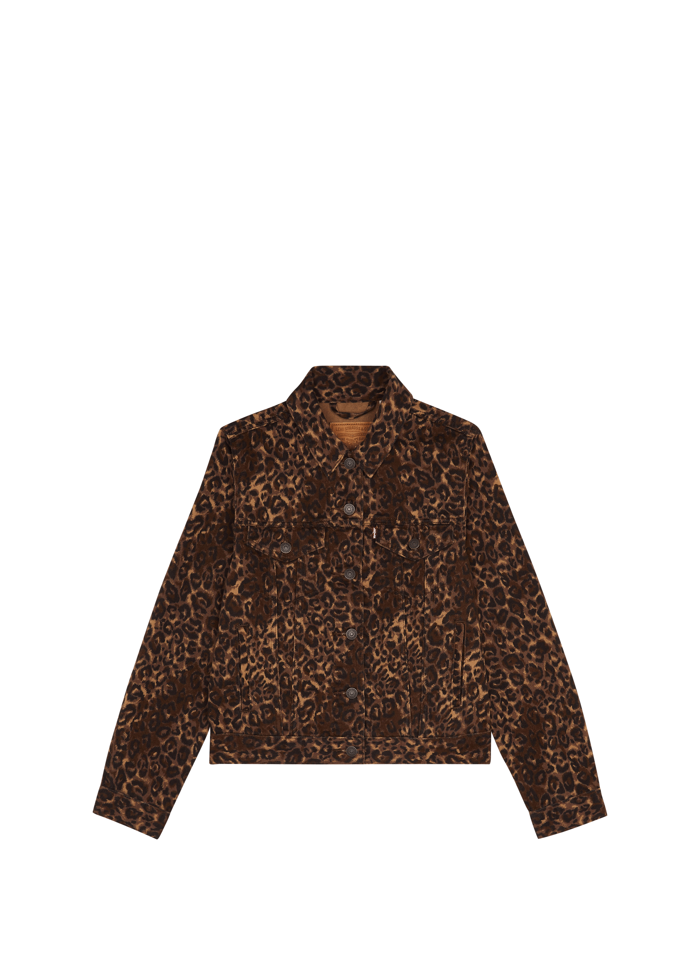 Cropped denim jacket LEVI'S Multicolour