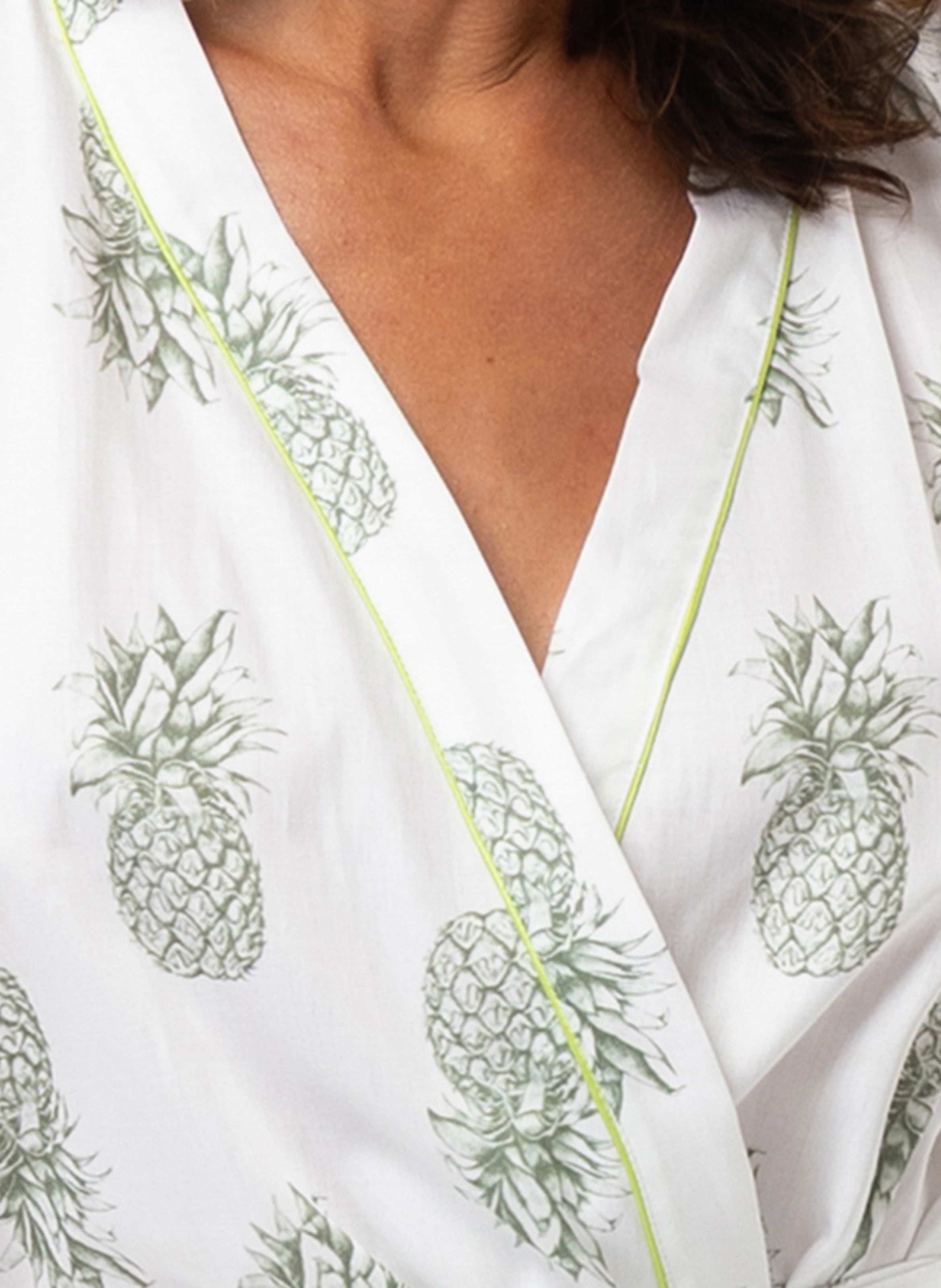 Kimono en coton acapulco 260 LE CHAT Multicolore